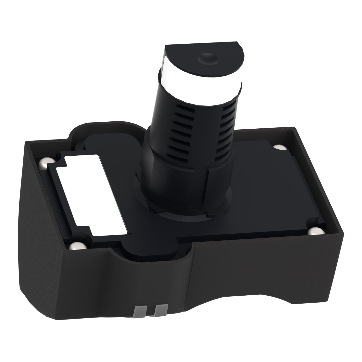 Picture of Biometric switch bistable, Harmony XB5S, plastic, 22mm, connection by M12 connector, 24V AC DC