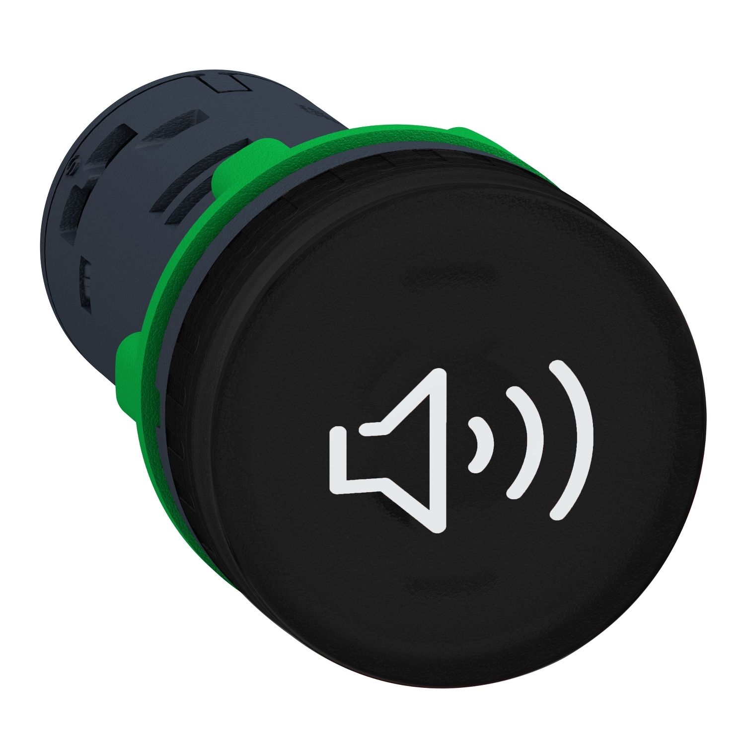 Picture of Annunciator, Harmony XB5, Complete buzzer, plastic, 22mm, continuous or intermittent tone, 110...120V AC