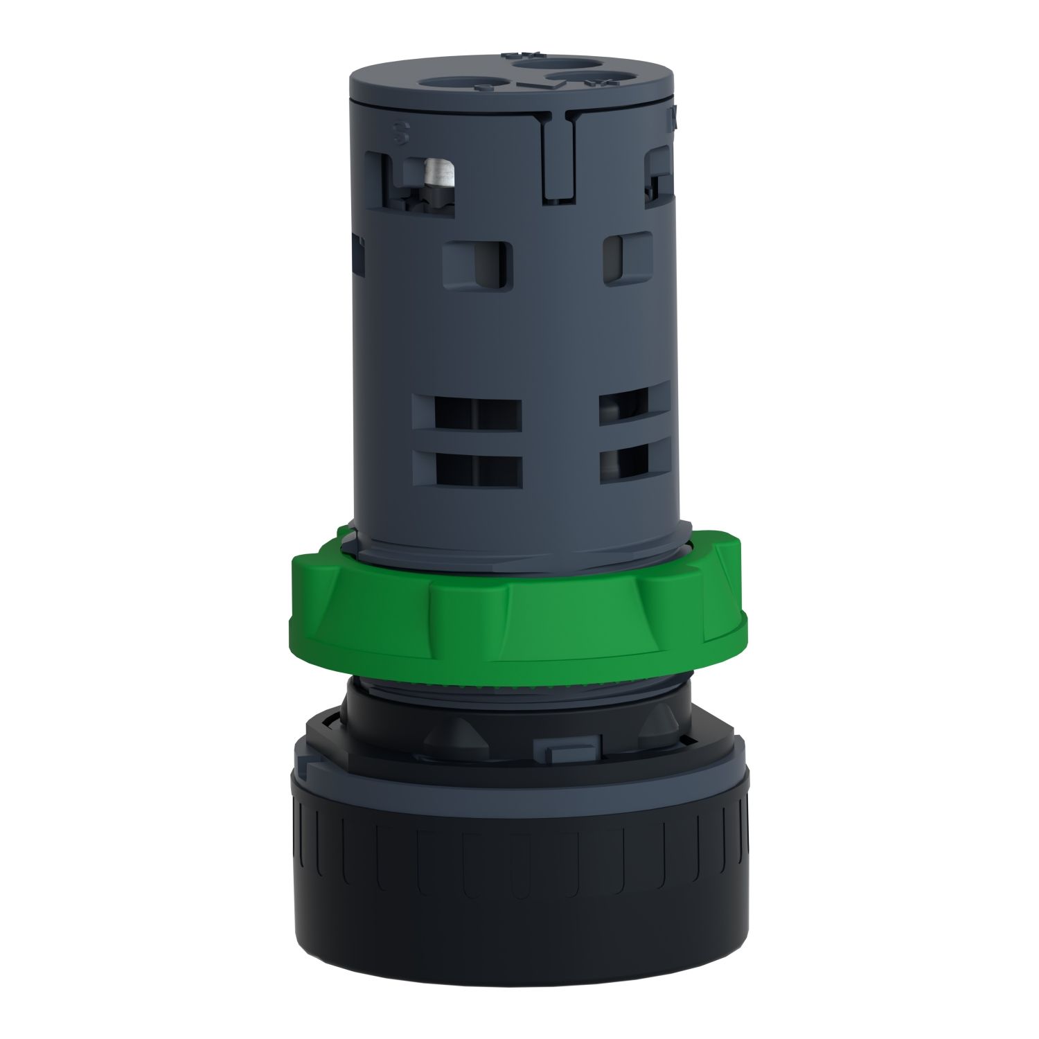 Picture of Annunciator, Harmony XB5, Complete buzzer, plastic, 22mm, continuous or intermittent tone, 110...120V AC