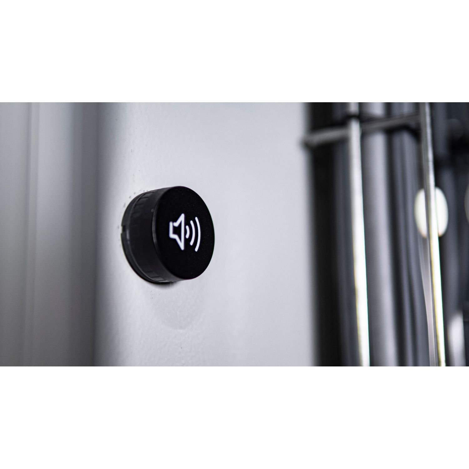Picture of Annunciator, Harmony XB5, Illuminated buzzer, plastic, red, 22mm, continuous or intermittent tone, 24V AC DC