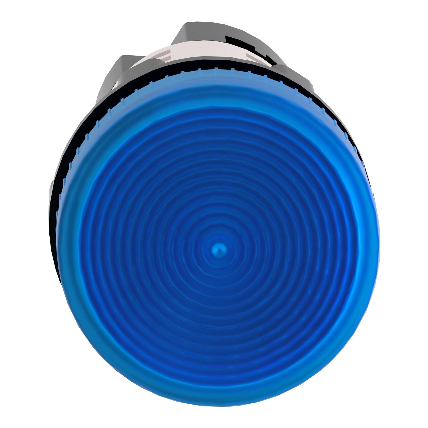Picture of Monolithic pilot light, Harmony XB7, plastic, blue, 22mm, plain lens for BA9s bulb, lt 250V