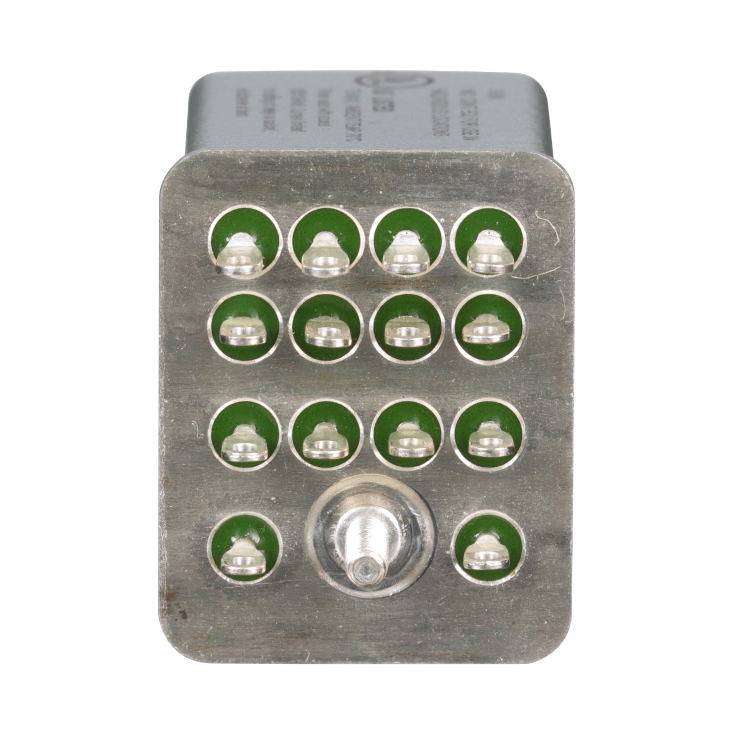 Picture of Miniature Relay, Harmony 8501R, low voltage, hermetically, 4PDT, 14 blades, coil, 5A resistive at 240V AC, 24V DC, 4NO+ 4NC