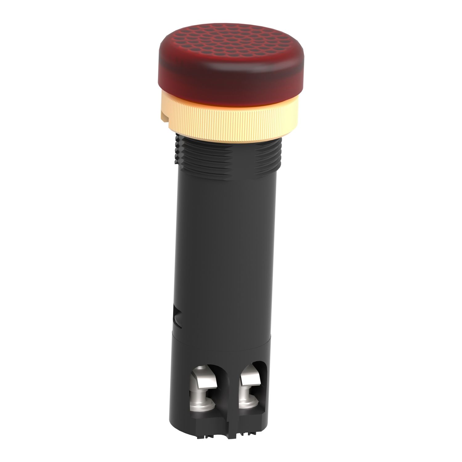 Picture of Pilot light, Harmony XVL, plastic, red, 12mm, covered LED, 12V DC
