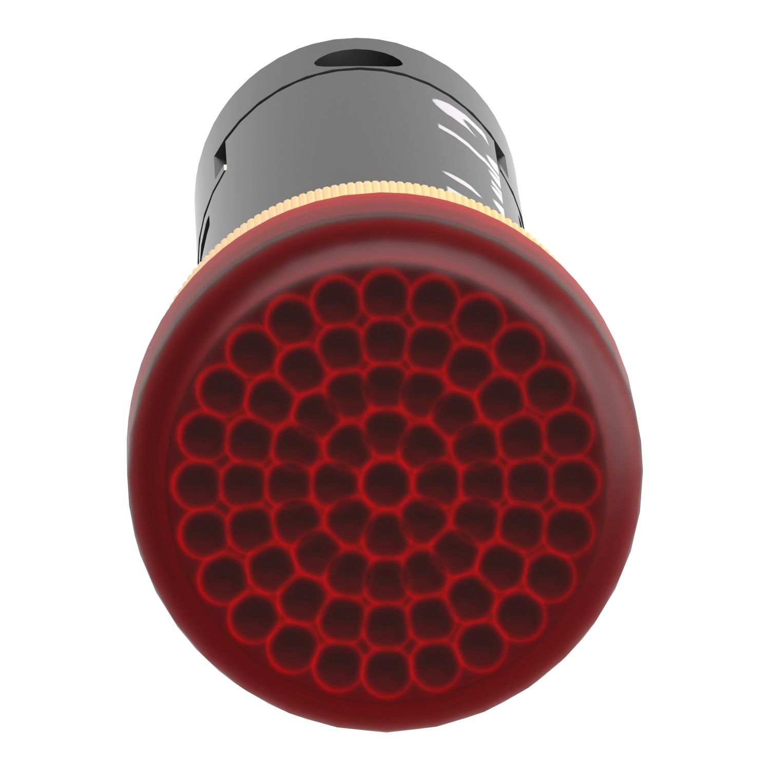 Picture of Pilot light, Harmony XVL, plastic, red, 12mm, covered LED, 12V DC