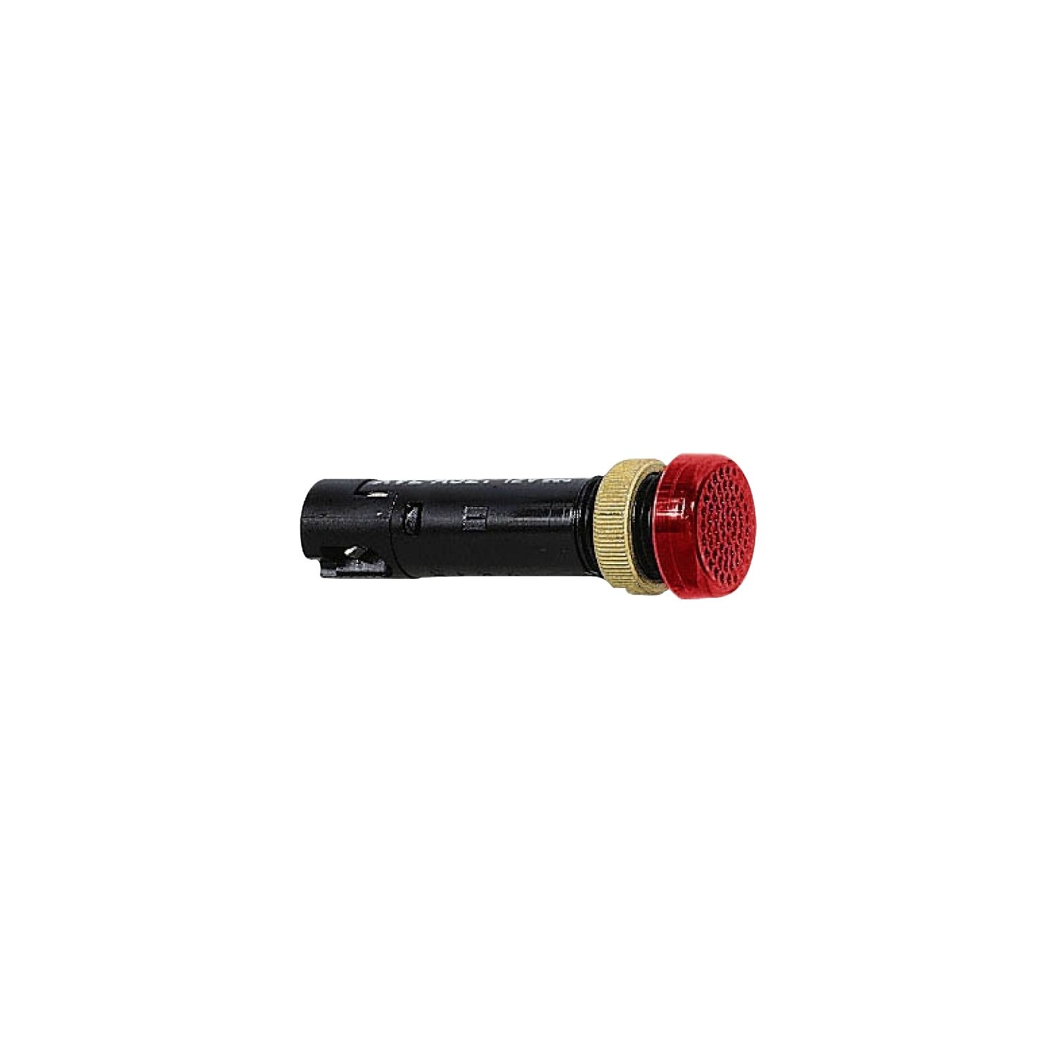 Picture of Pilot light, Harmony XVL, plastic, red, 12mm, covered LED, 24V DC