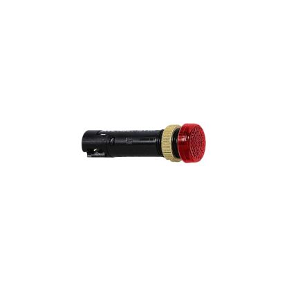 Picture of Pilot light, Harmony XVL, plastic, red, 12mm, covered LED, 24V DC