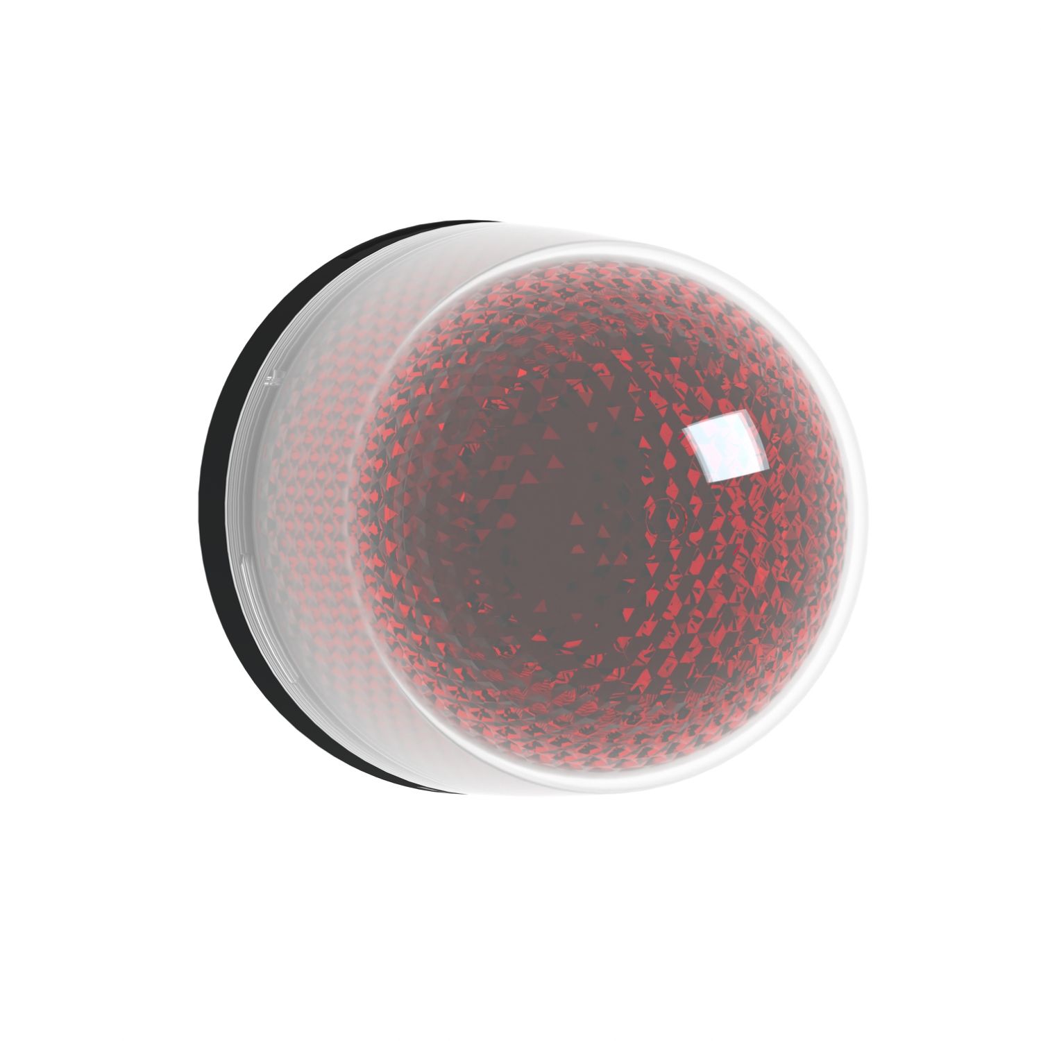 Picture of Illuminated beacon with buzzer, Harmony XVR, orange, Ø100, 70...90 dB, integral LED, 12...24 V DC