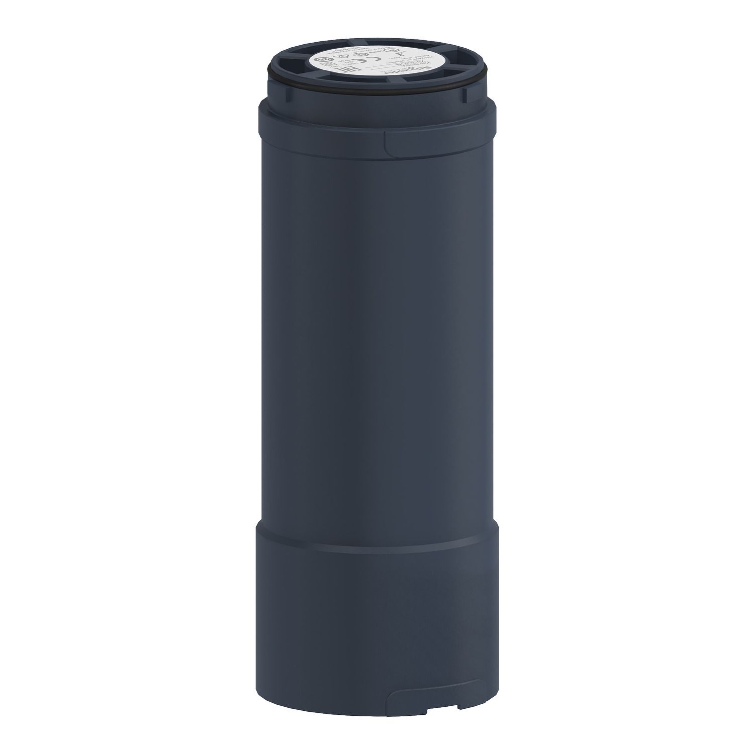 Picture of Base unit with top cover for modular tower lights, Harmony XVU, black, 60mm, NPN, 100...240V AC