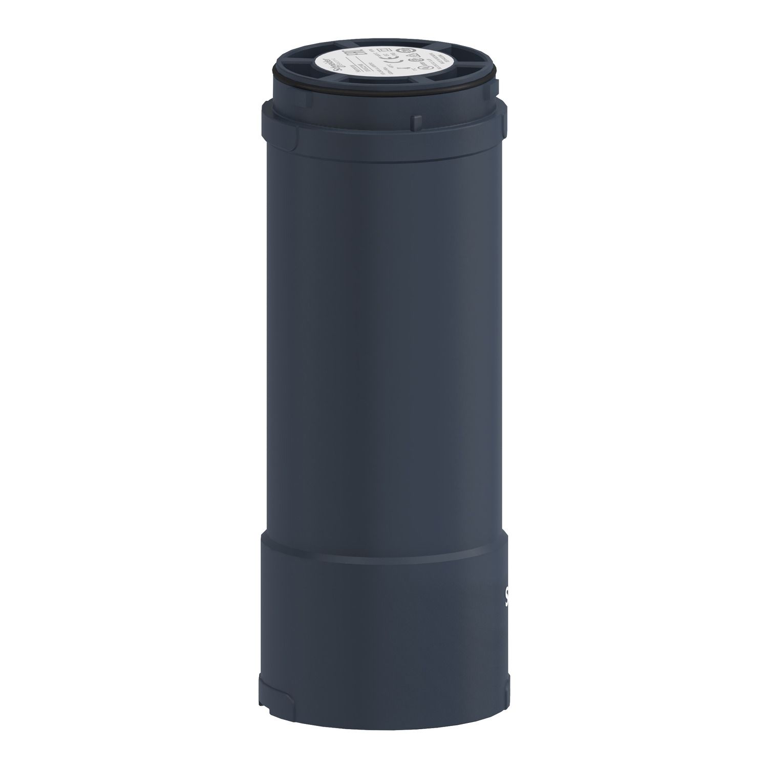 Picture of Base unit with top cover for modular tower lights, Harmony XVU, black, 60mm, NPN, 100...240V AC
