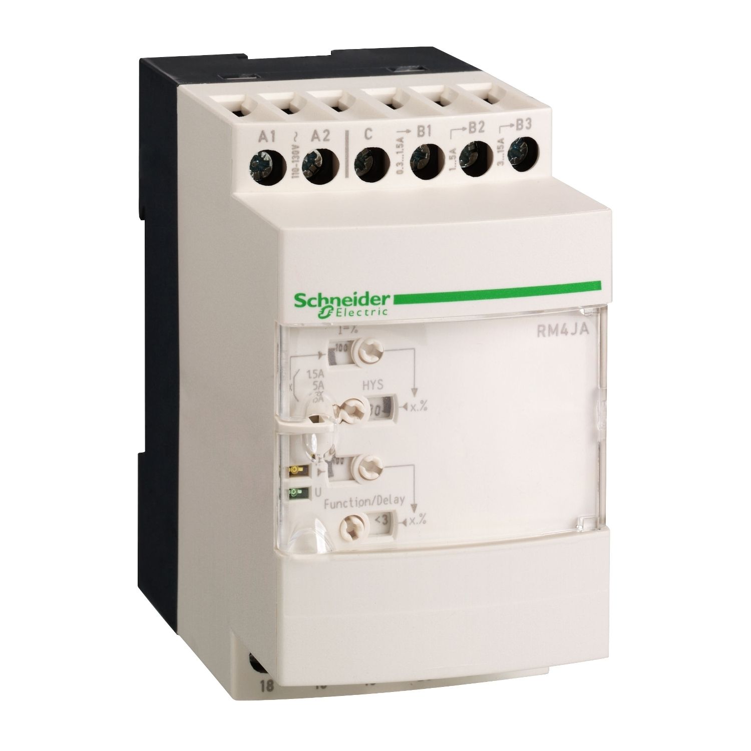 Picture of current measurement relay RM4-J - range 0.3..15 A - 110..130 V AC