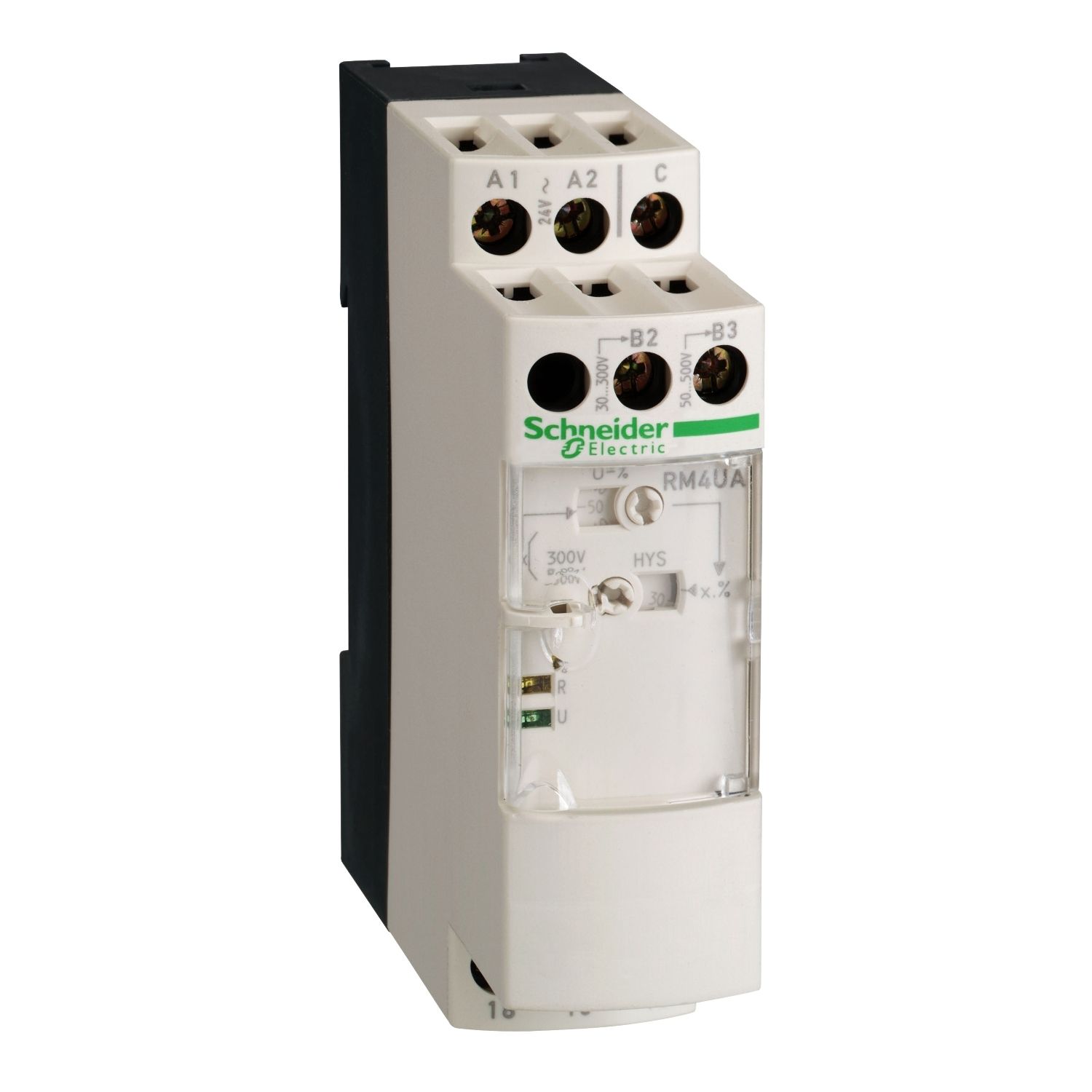Picture of voltage measurement relay RM4-U - range 30..500 V - 24..240 V AC DC