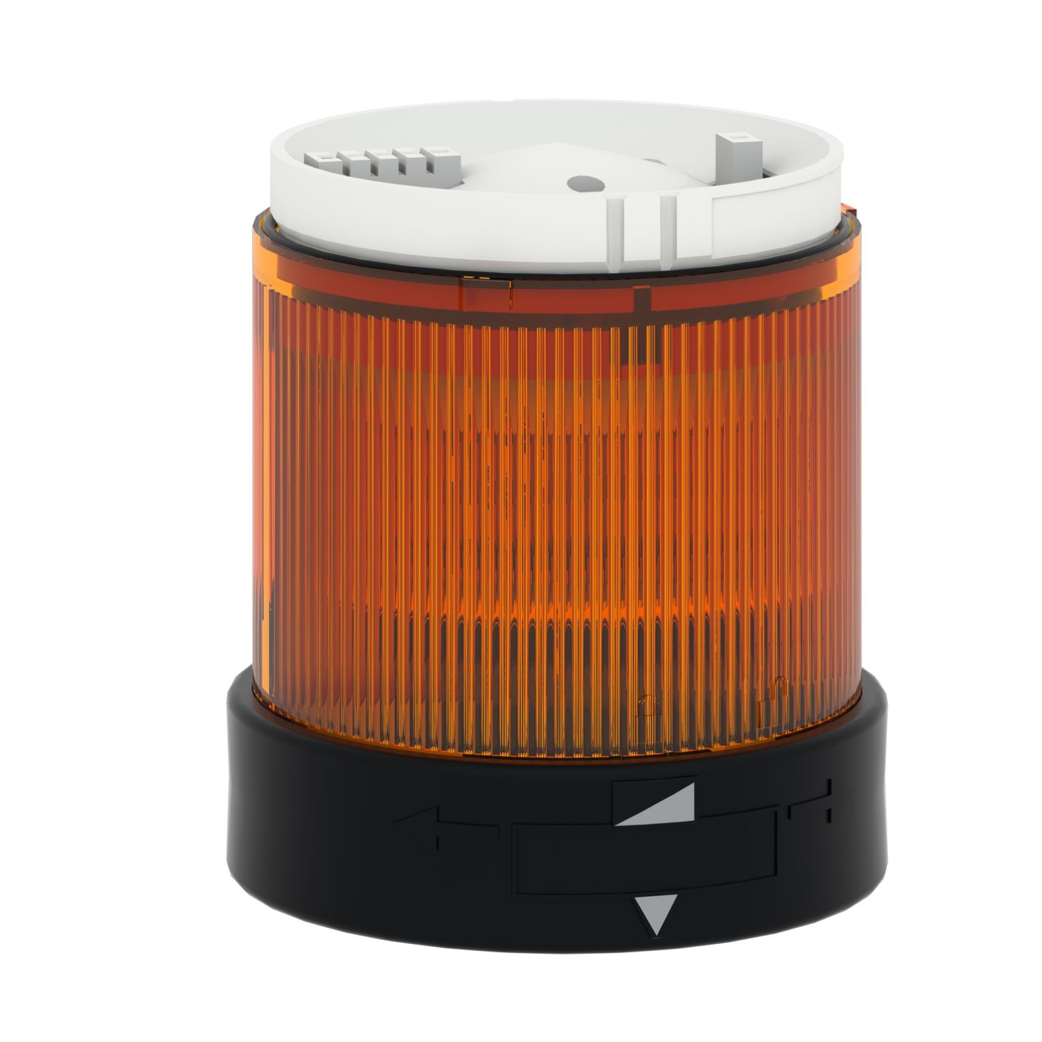 Picture of Indicator bank, Harmony XVB, illuminated unit, plastic, orange, 70mm, steady, integral LED, 230V AC