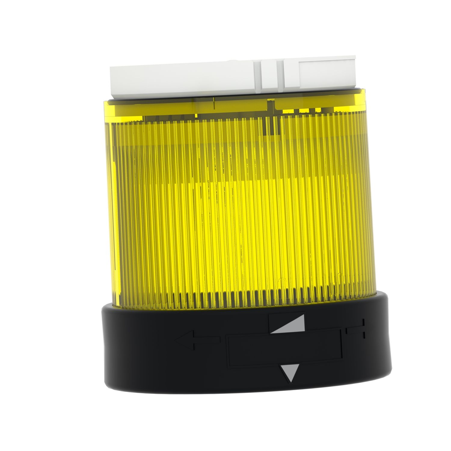 Picture of Indicator bank, Harmony XVB, illuminated unit, plastic, yellow, 70mm, steady, bulb or LED not included, 250V