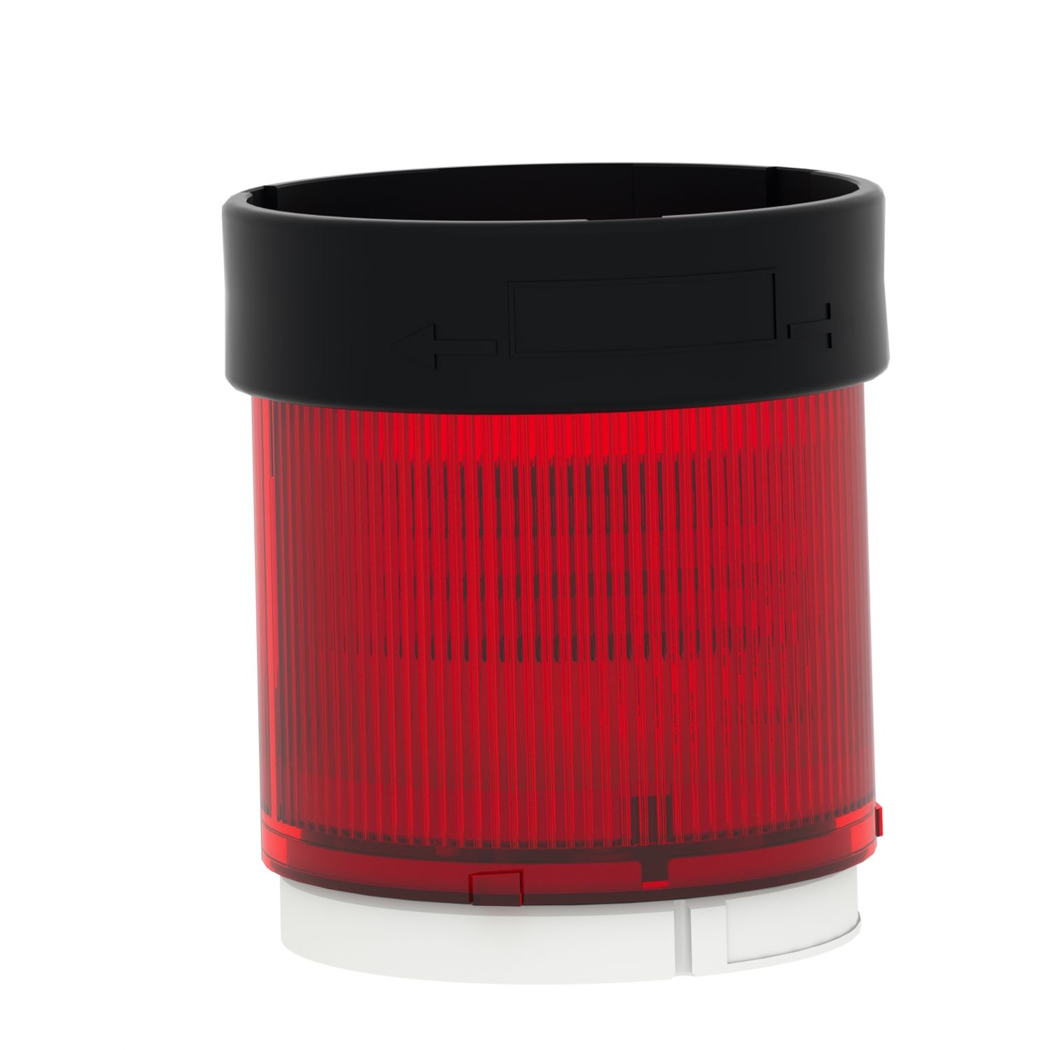 Picture of Indicator bank, Harmony XVB, illuminated unit, plastic, red, 70mm, flashing, integral LED, 230V AC