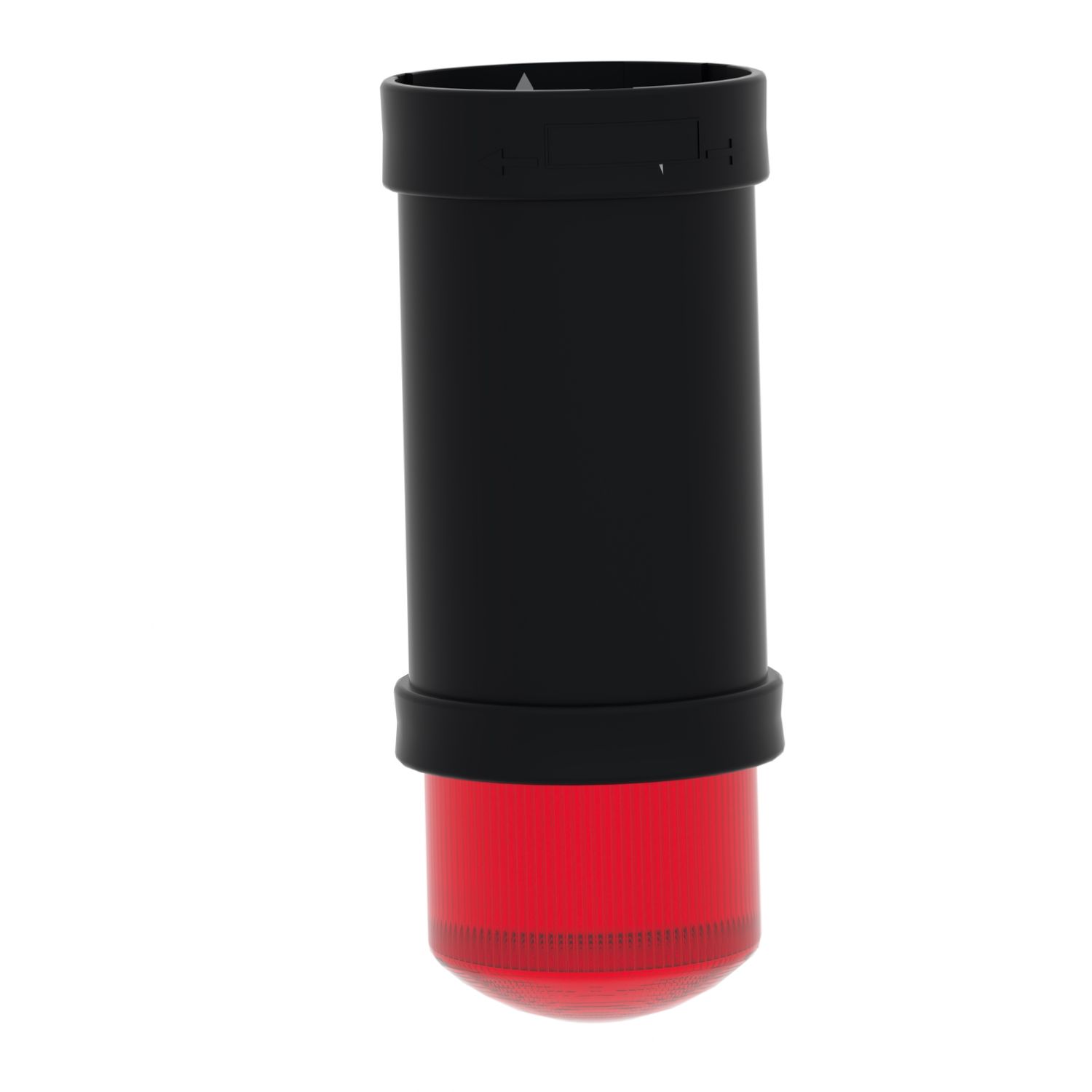 Picture of Indicator bank, Harmony XVB, illuminated unit, plastic, red, 70mm, integral flash discharge tube, 5joule, 230V AC