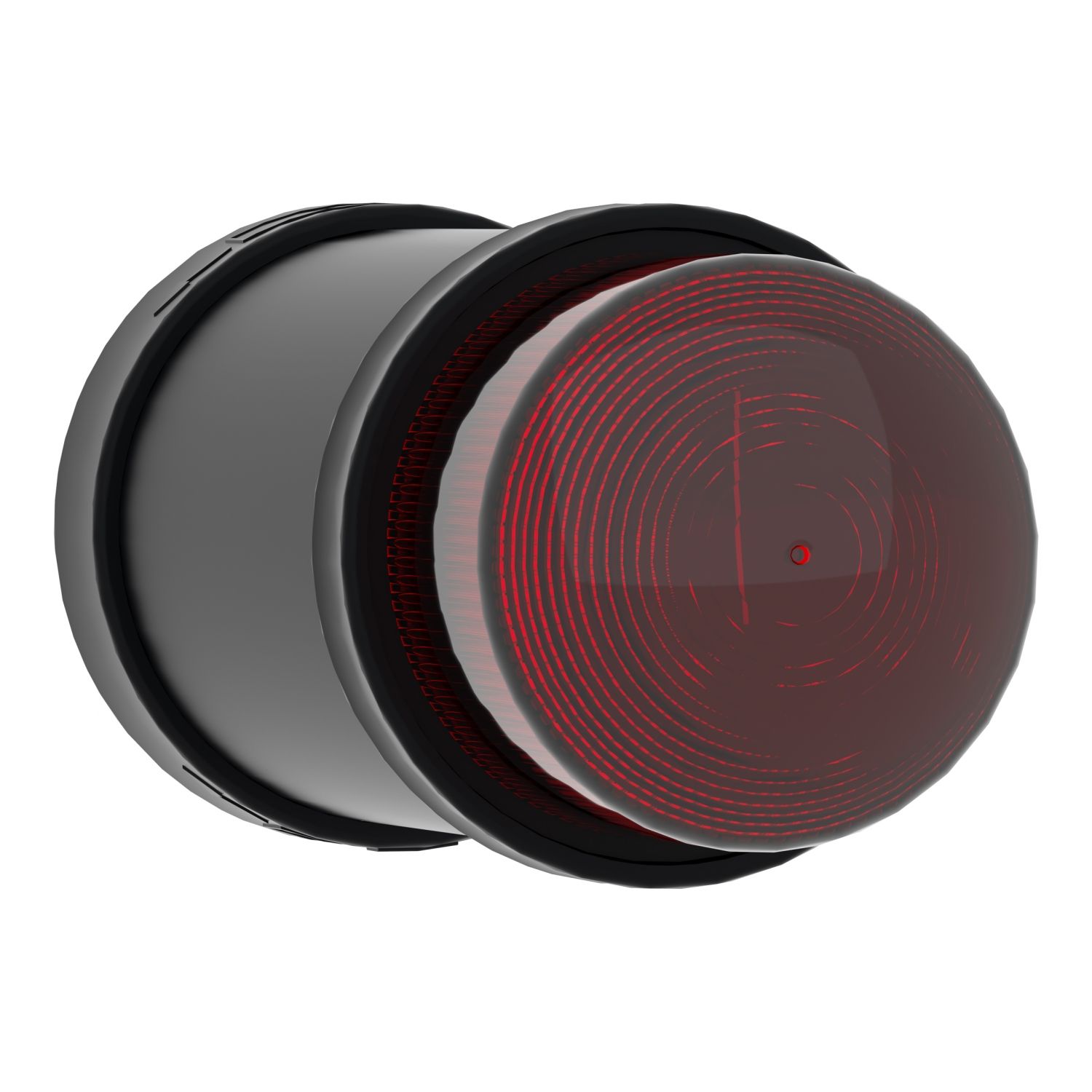 Picture of Indicator bank, Harmony XVB, illuminated unit, plastic, red, 70mm, integral flash discharge tube, 5joule, 230V AC