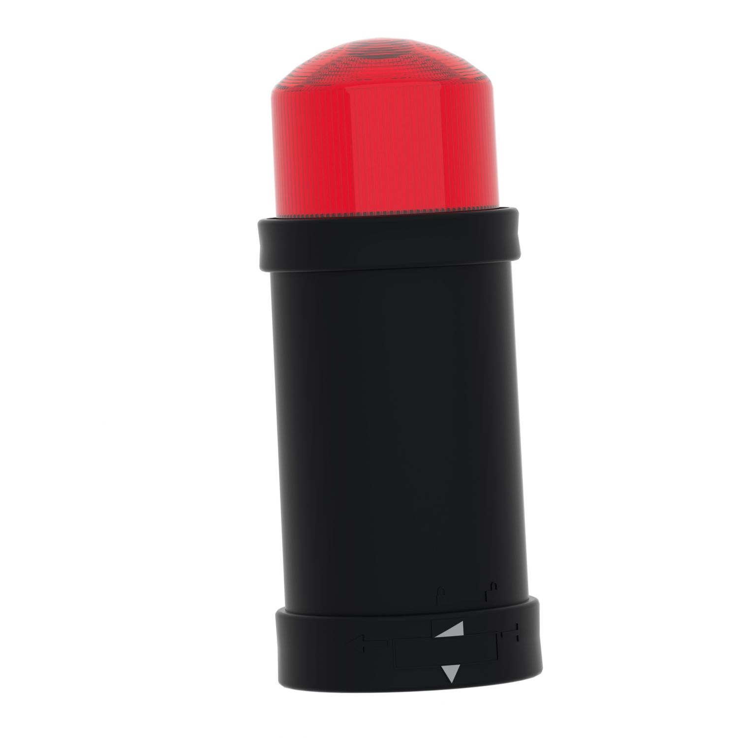 Picture of Indicator bank, Harmony XVB, illuminated unit, plastic, red, 70mm, integral flash discharge tube, 10joule, 24V AC/DC