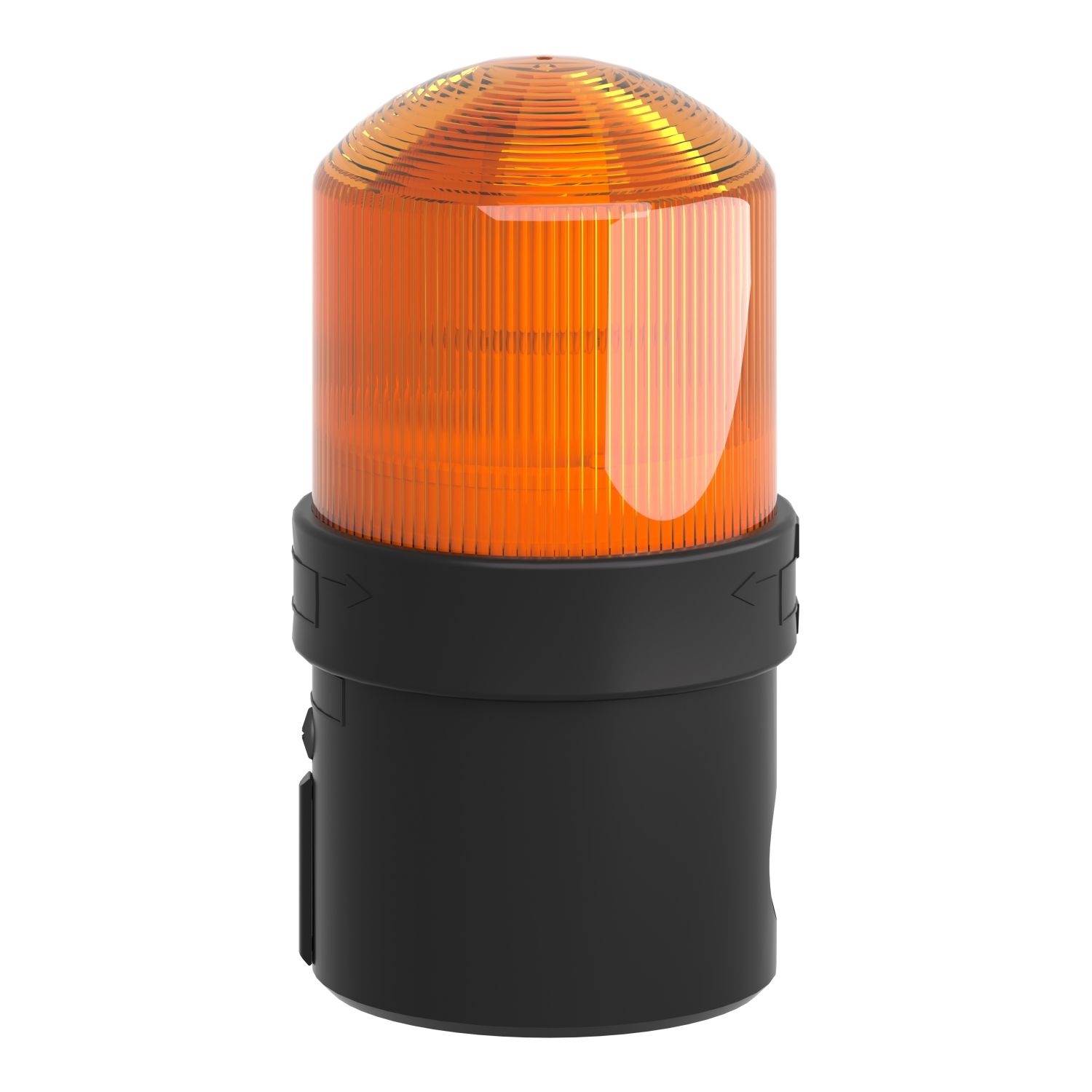 Picture of illuminated unit for modular tower lights, Harmony XVB, plastic, orange, 70mm, steady, integral LED, 24V AC/DC
