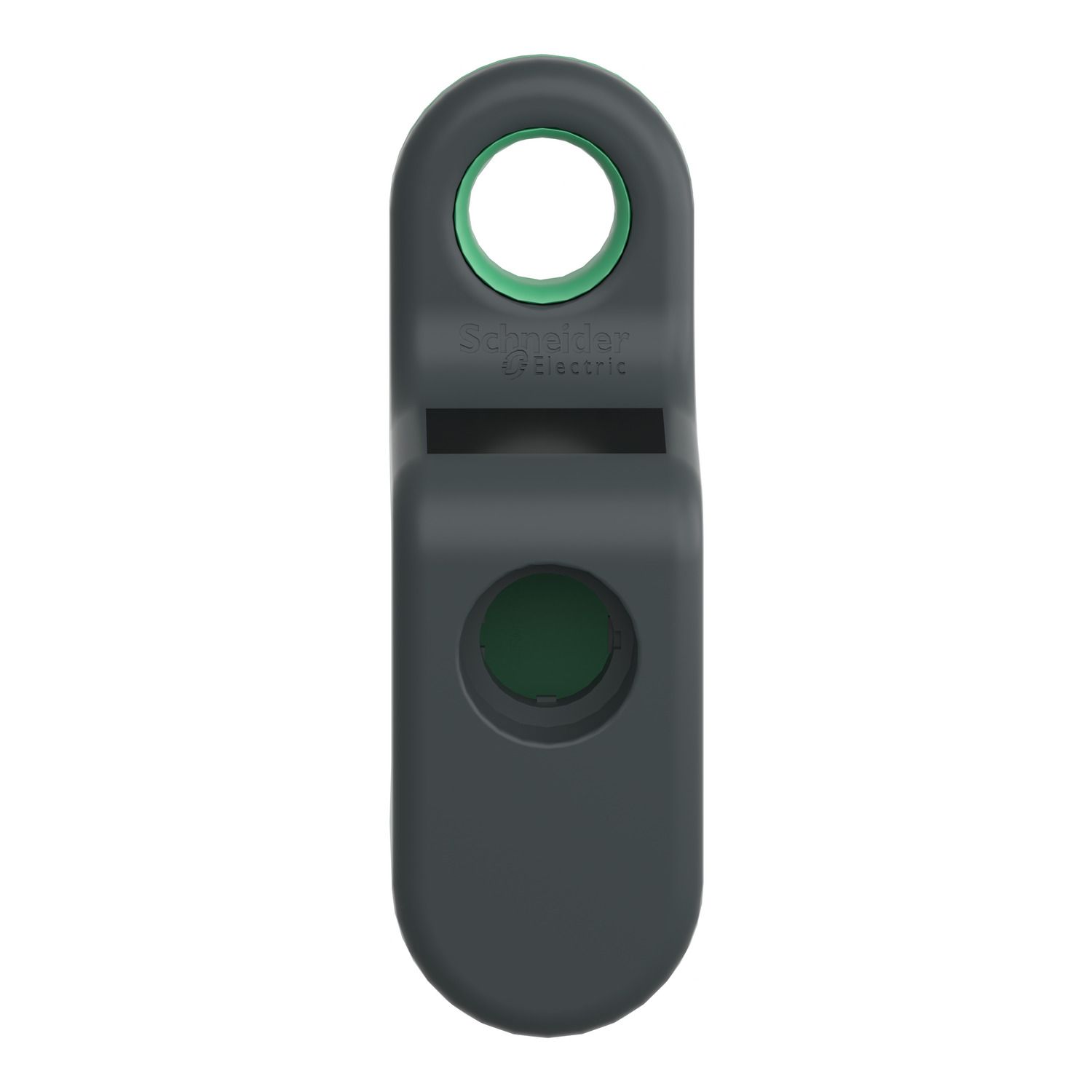 Picture of Empty handy box for mobile use, Harmony XB5R, plastic, green, 1 cut out