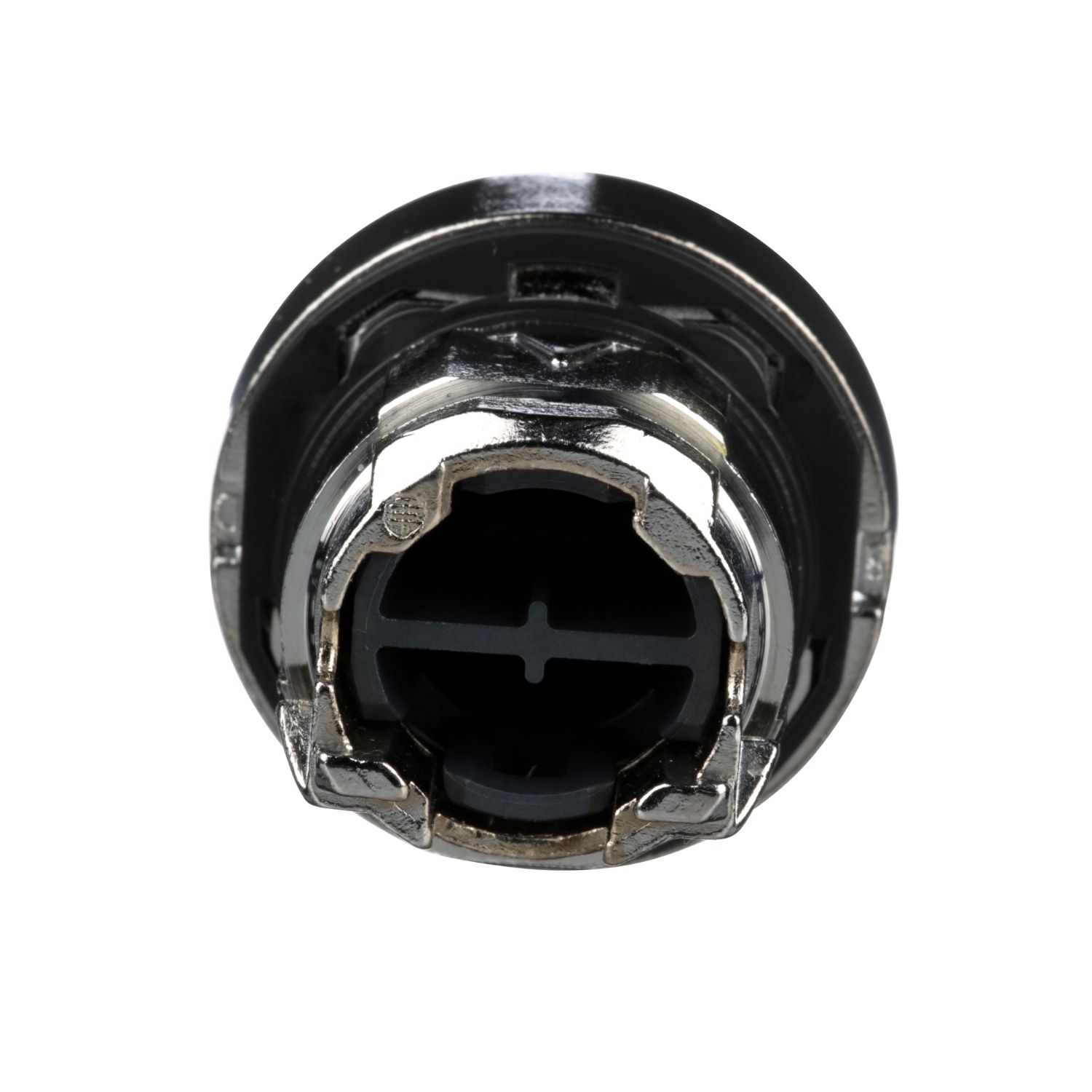 Picture of Push button head, Harmony XB4, metal, projecting, red, 22mm, spring return, unmarked