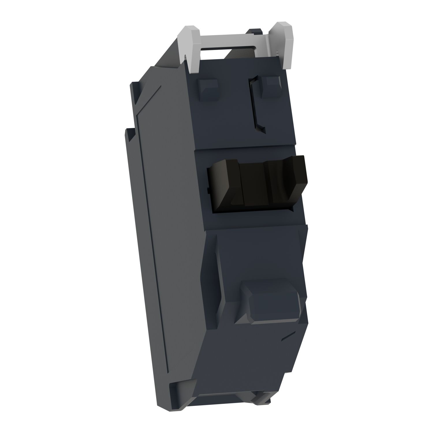 Picture of Single contact block, Harmony XB4, silver alloy, screw clamp terminal, early make 1NO