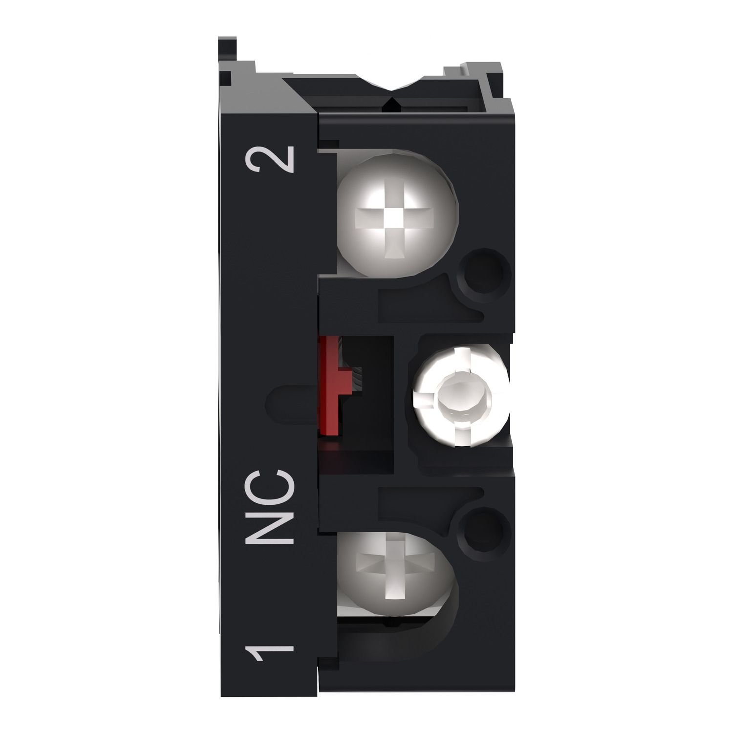 Picture of Contact block, Easy Harmony XA2, single contact, for head 22mm, faston terminal, 1NC