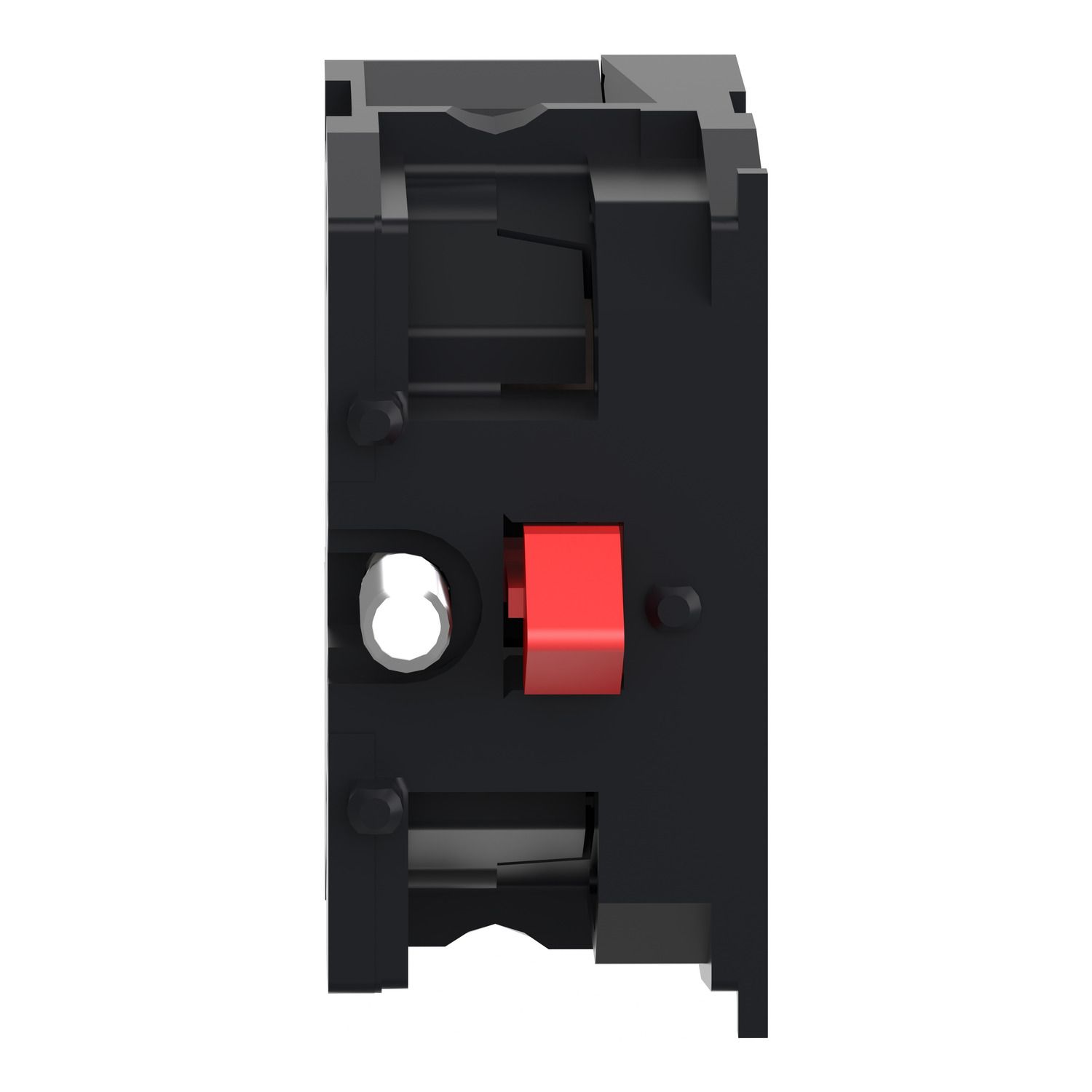 Picture of Contact block, Easy Harmony XA2, single contact, for head 22mm, faston terminal, 1NC