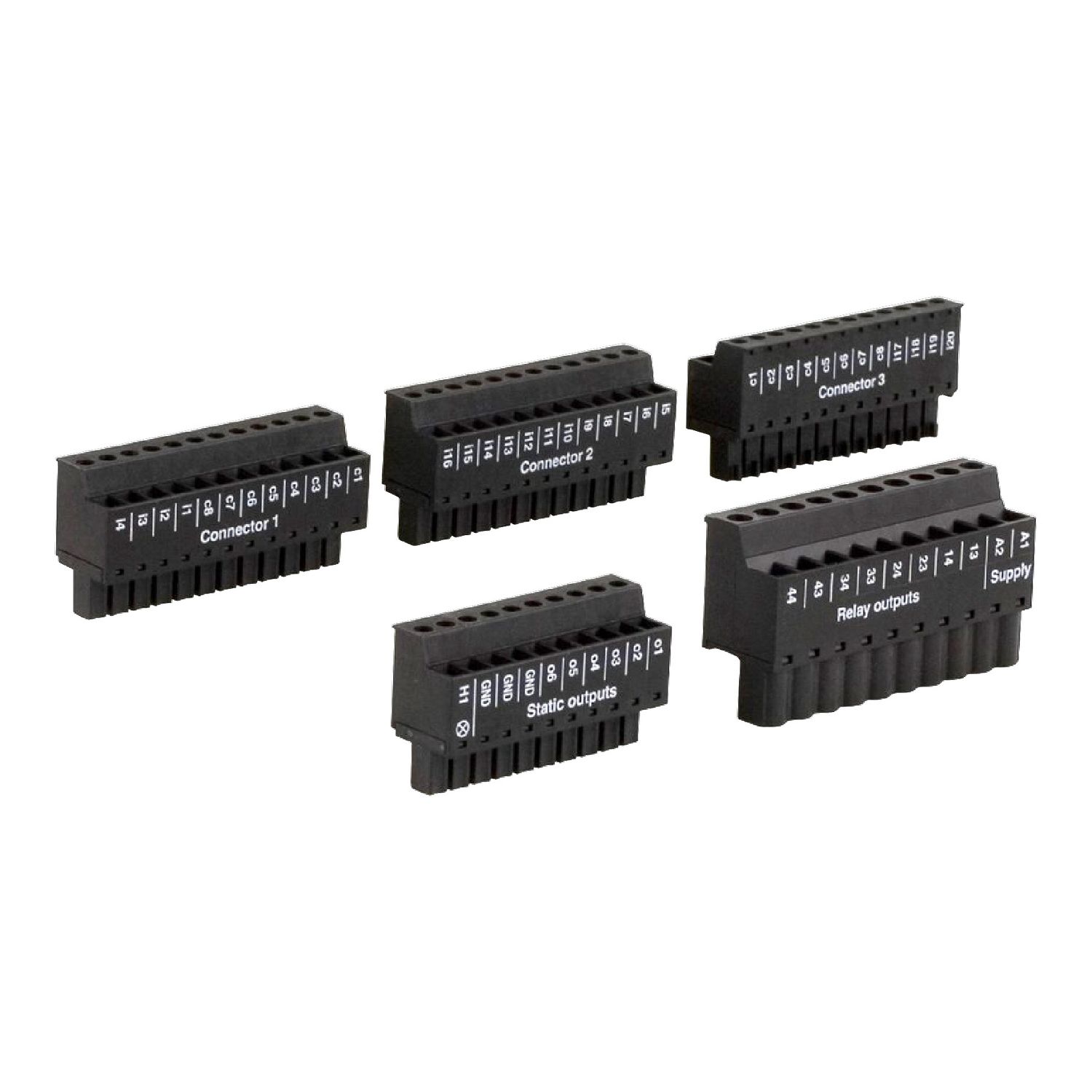 Picture of plug-in screw connector - for XPSMC32Z configurable safety controller