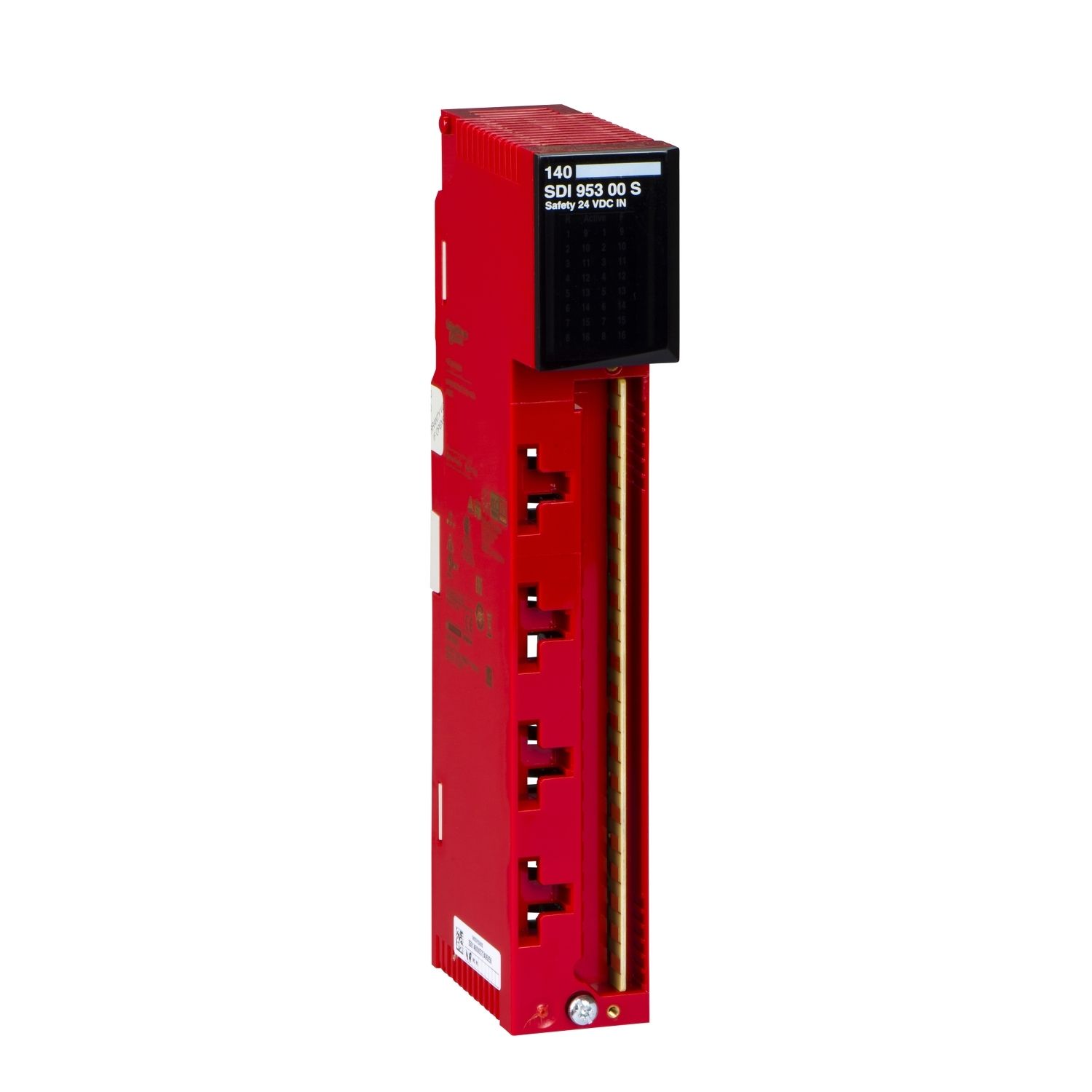Picture of Safety dc discrete output module, Modicon Quantum, 19.2 to 30VDC, 16 outputs