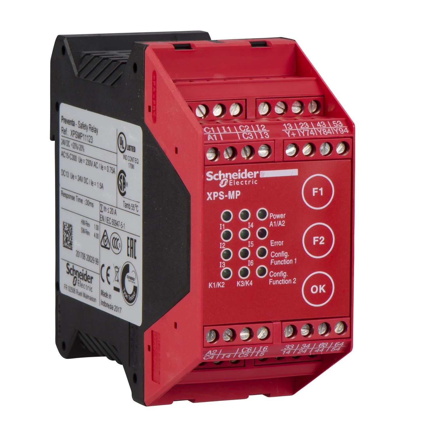 Picture of module XPS-MP - 2 independent functions - 24 V DC