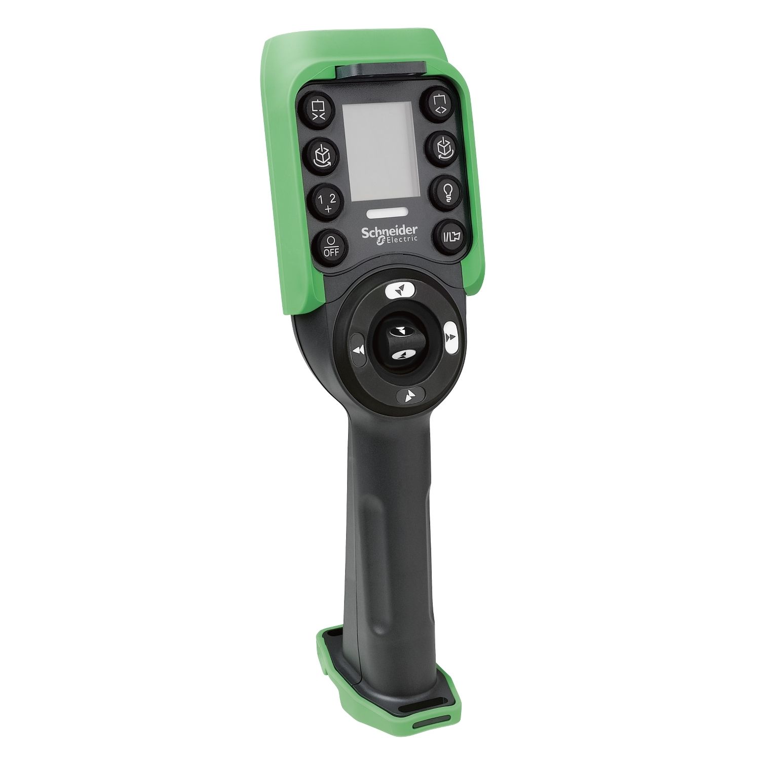 Picture of Remote control, Harmony eXLhoist, standard, display, 6 motion push buttons, 6 auxiliary push buttons, MBC (tandem)