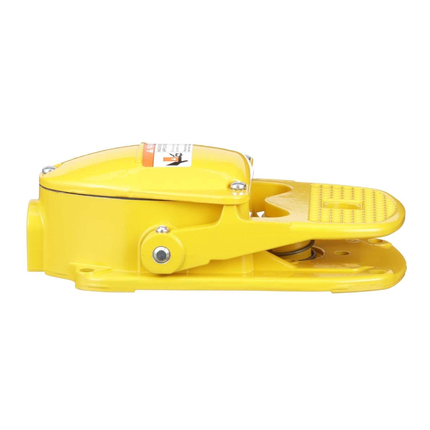 Picture of Foot Switch, Harmony, industrial, unshielded, maintained contact, 3A at 230 VAC, SPST contact, NEMA 2, 4, 13 enclosure