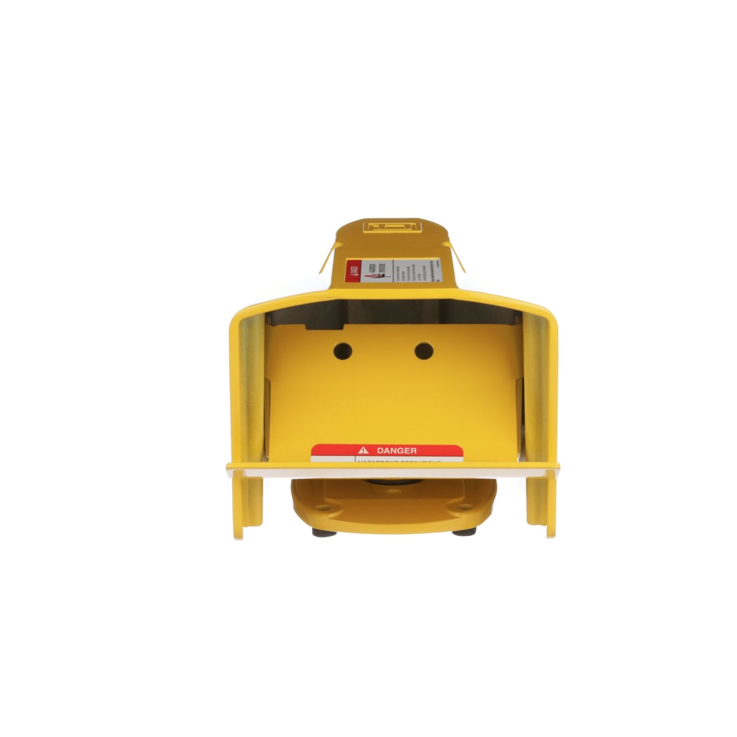 Picture of Foot Switch, Harmony 9002AW, industrial, oversized pedal and safety and side shields, SPDT contact, NEMA 4, 13, two stage, 5A at 600V AC