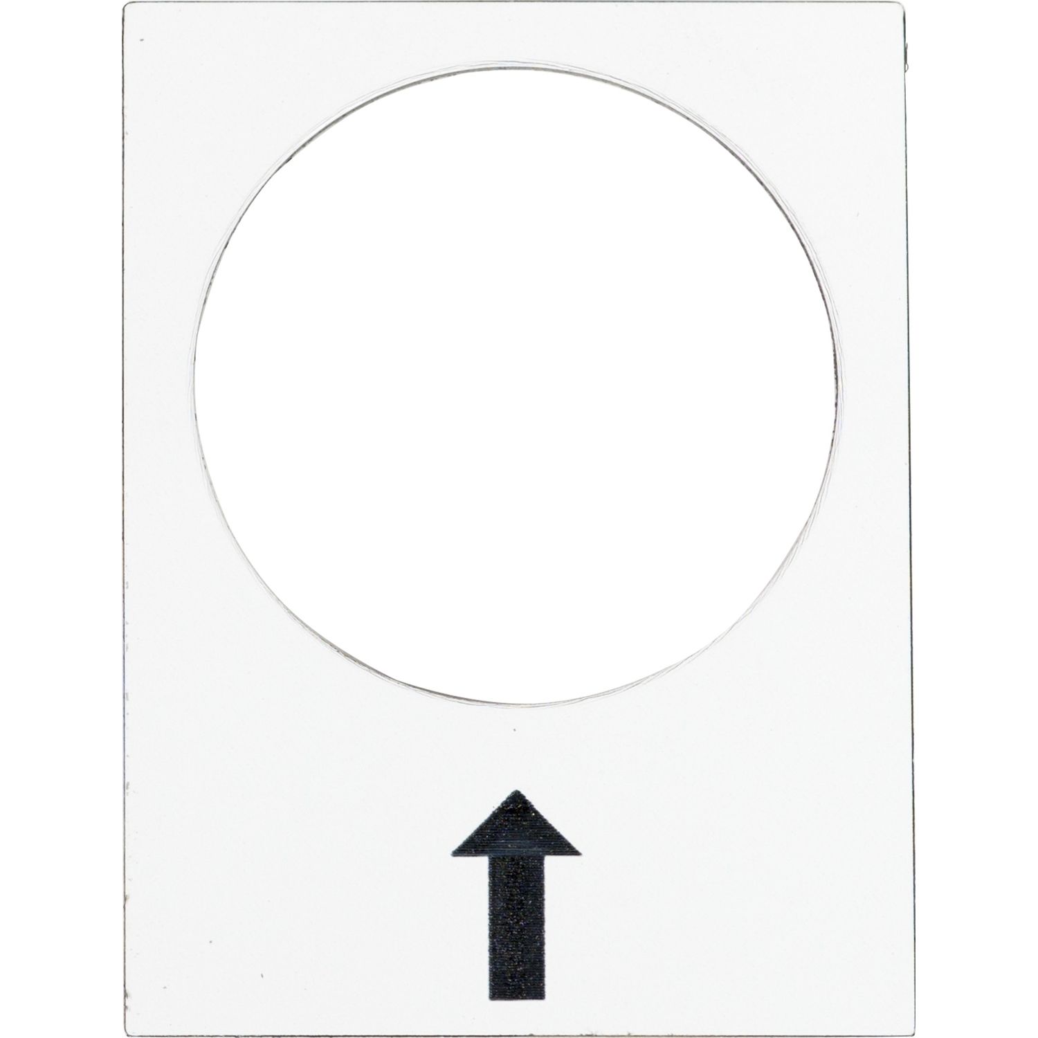 Picture of Marked legend,Harmony XAC,legend, 30x40mm, white, right, slow