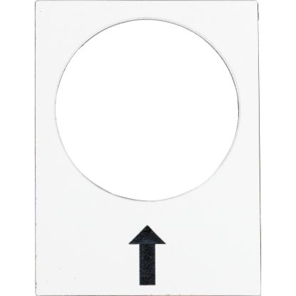 Picture of Marked legend,Harmony XAC,legend, 30x40mm, white, right, slow
