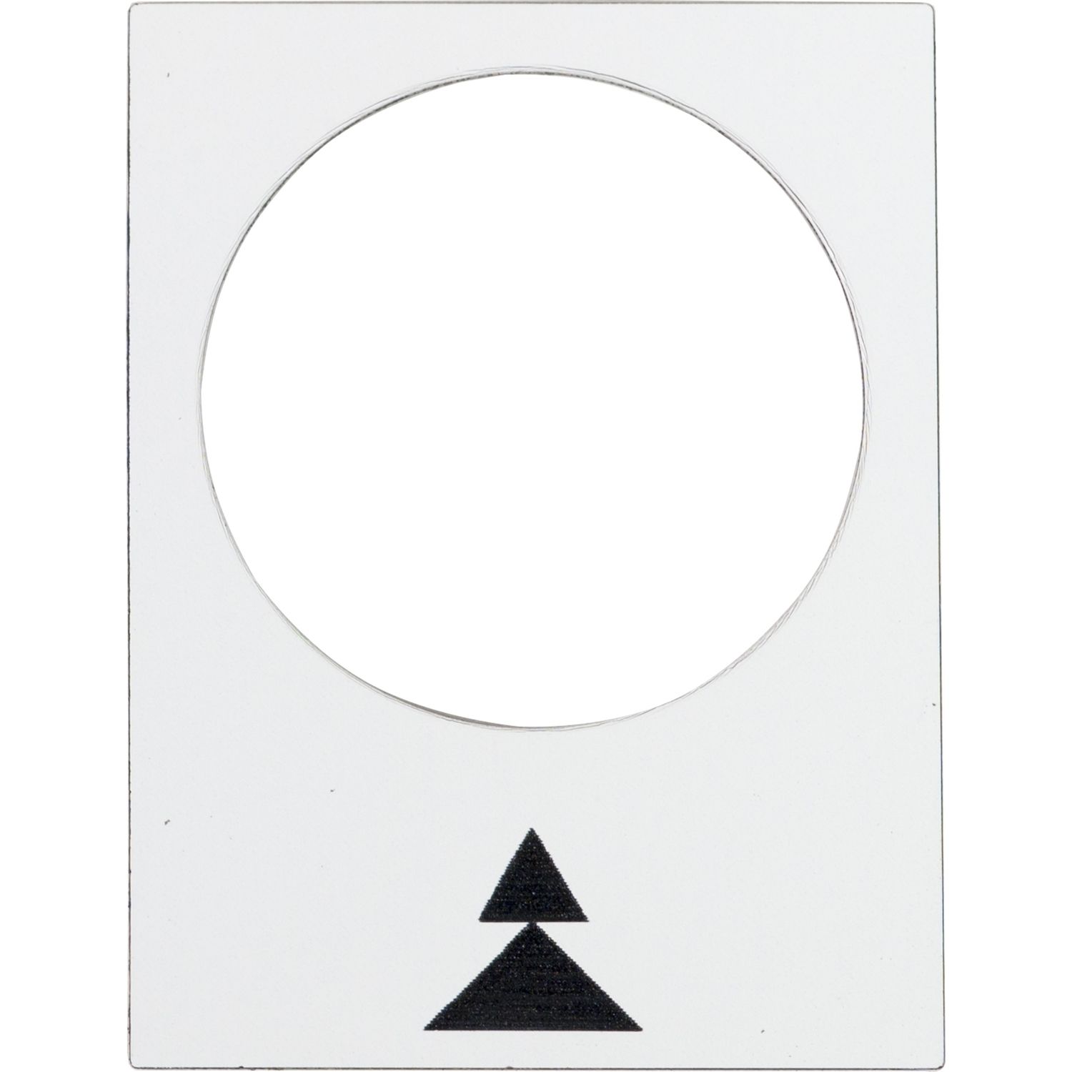 Picture of Marked legend,Harmony XAC,legend, 30x40mm, white, right, slow, fast