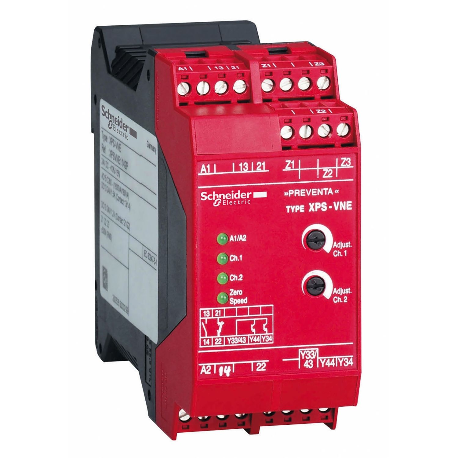 Picture of module XPSVN - zero speed detection - 230 V AC for motor power supply <= 60 Hz