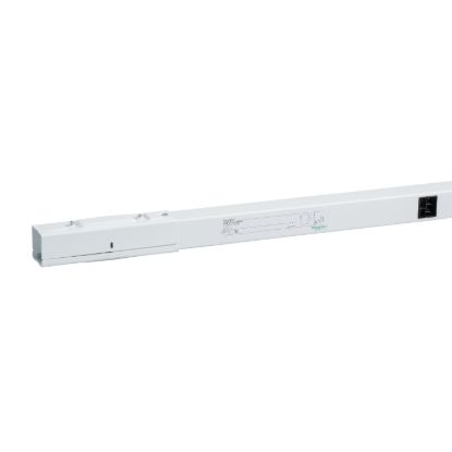 Picture of Straight length, Canalis KBB, 25A, 1 reinforced circuit, L+N+PE, no outlet, 3m, white RAL9003