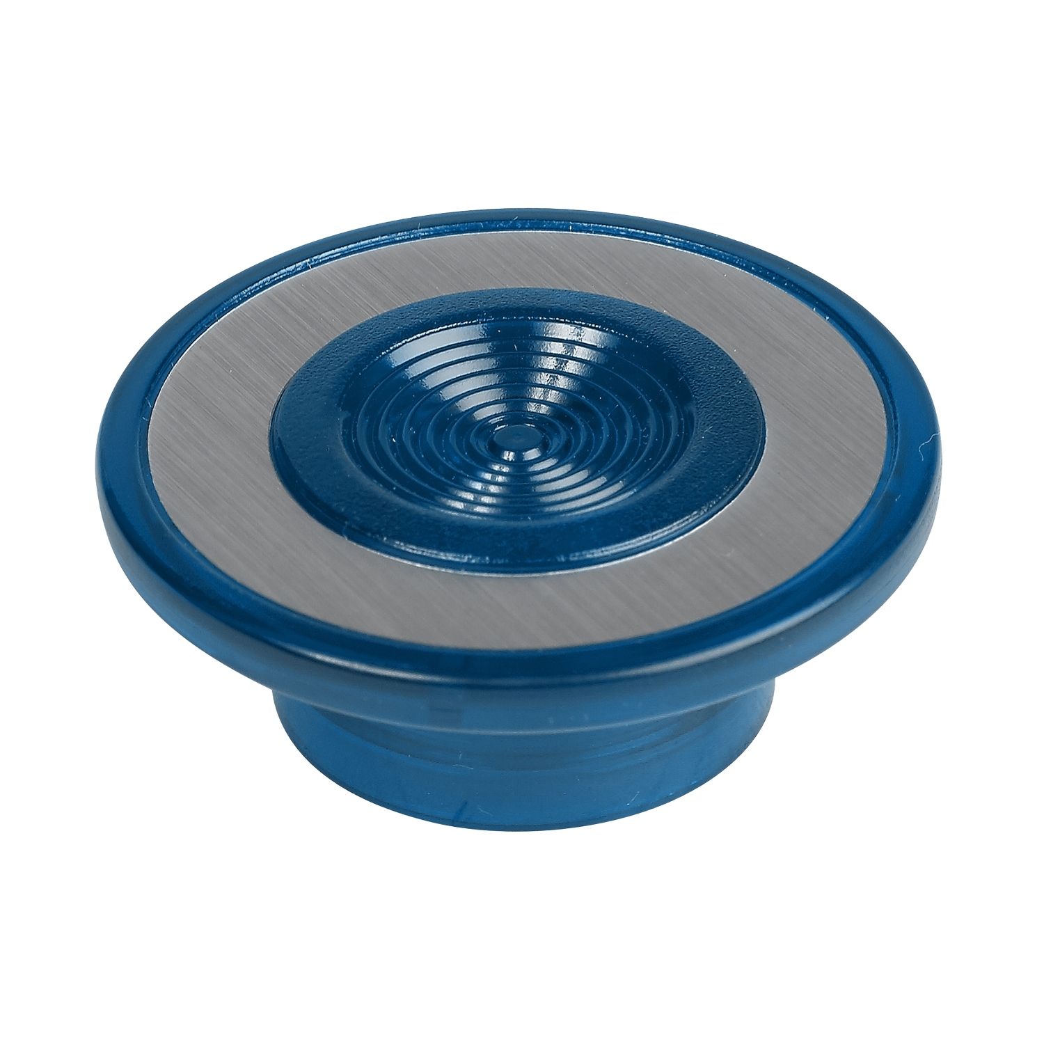 Picture of Harmony 9001K, Harmony 9001SK, cap, polycarbonate, blue, grooved lens, 30 mm, for illuminated push-button