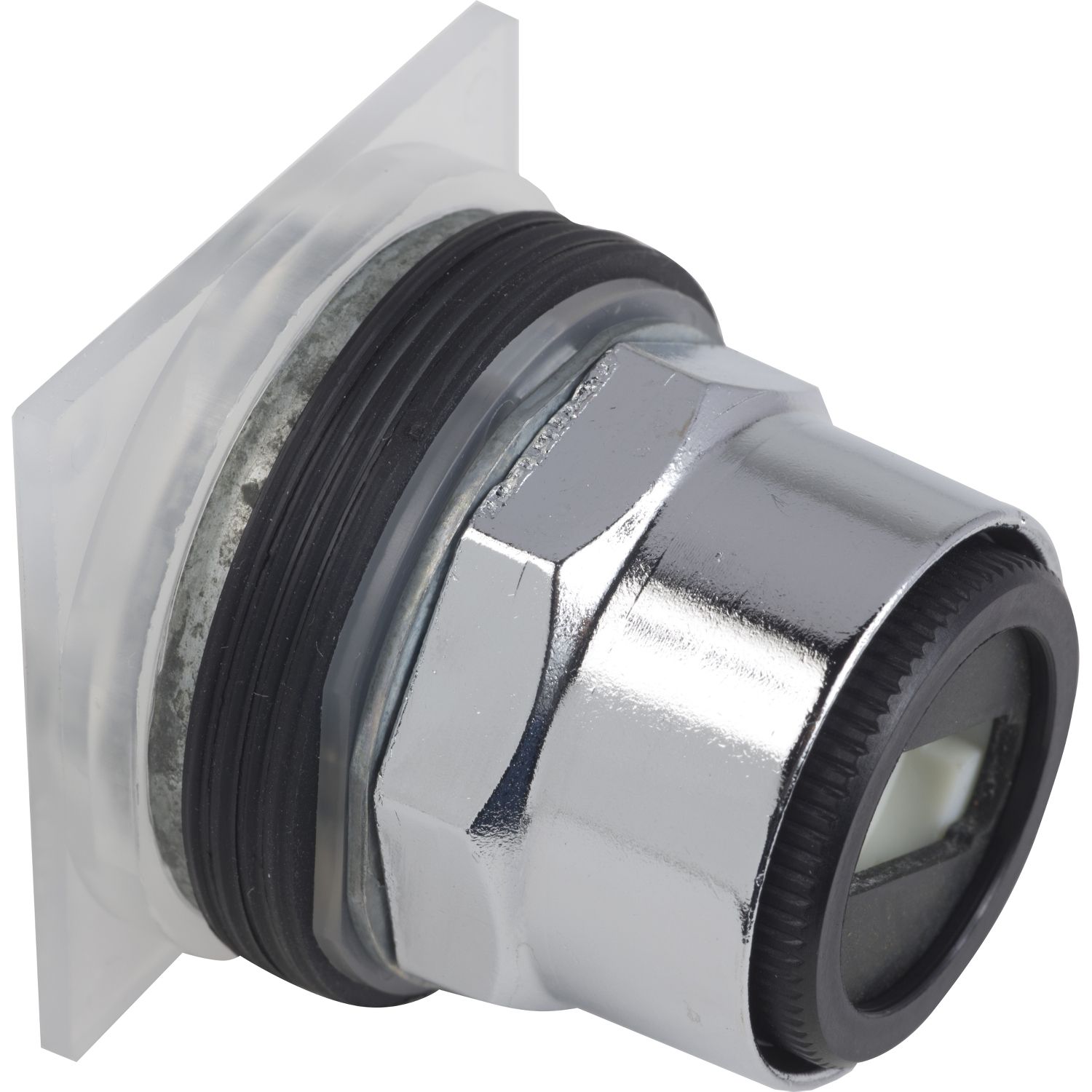 Picture of Selector switch head, Harmony 9001K, metal, without handle, 30mm, 2 positions, spring return right to left