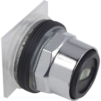 Picture of Selector switch head, Harmony 9001K, metal, without handle, 30mm, 2 positions, spring return right to left