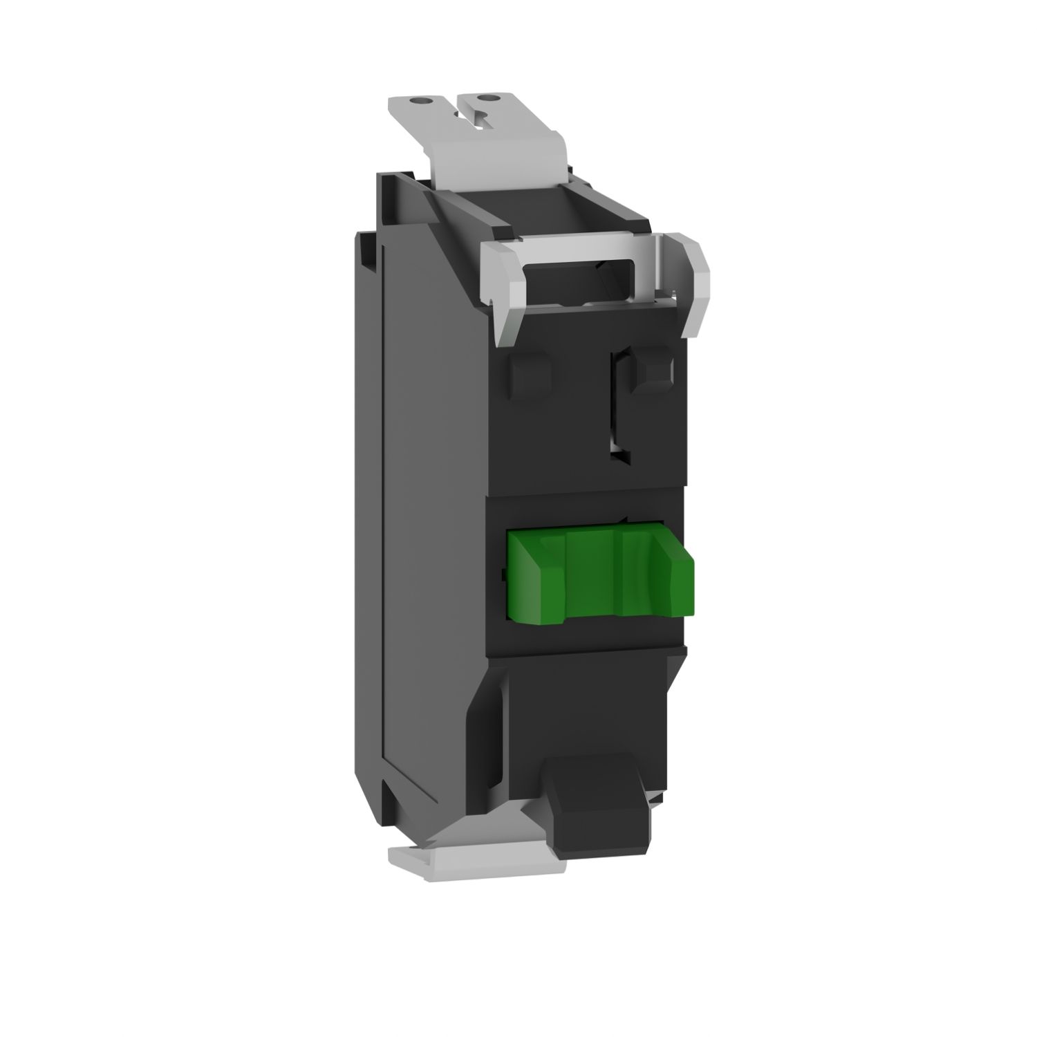 Picture of Single contact block, Harmony XB4, silver alloy, faston connector, 1NO