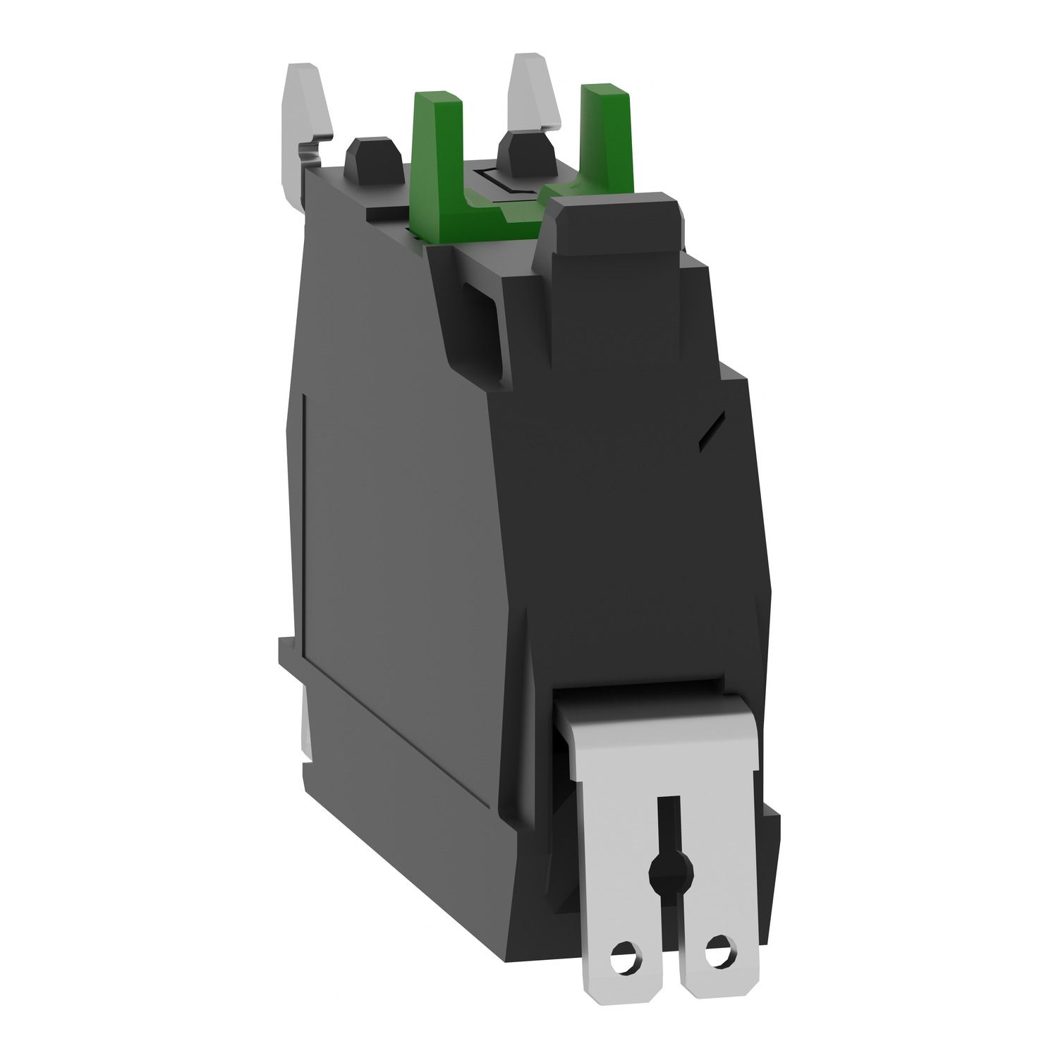 Picture of Single contact block, Harmony XB4, silver alloy, faston connector, 1NO
