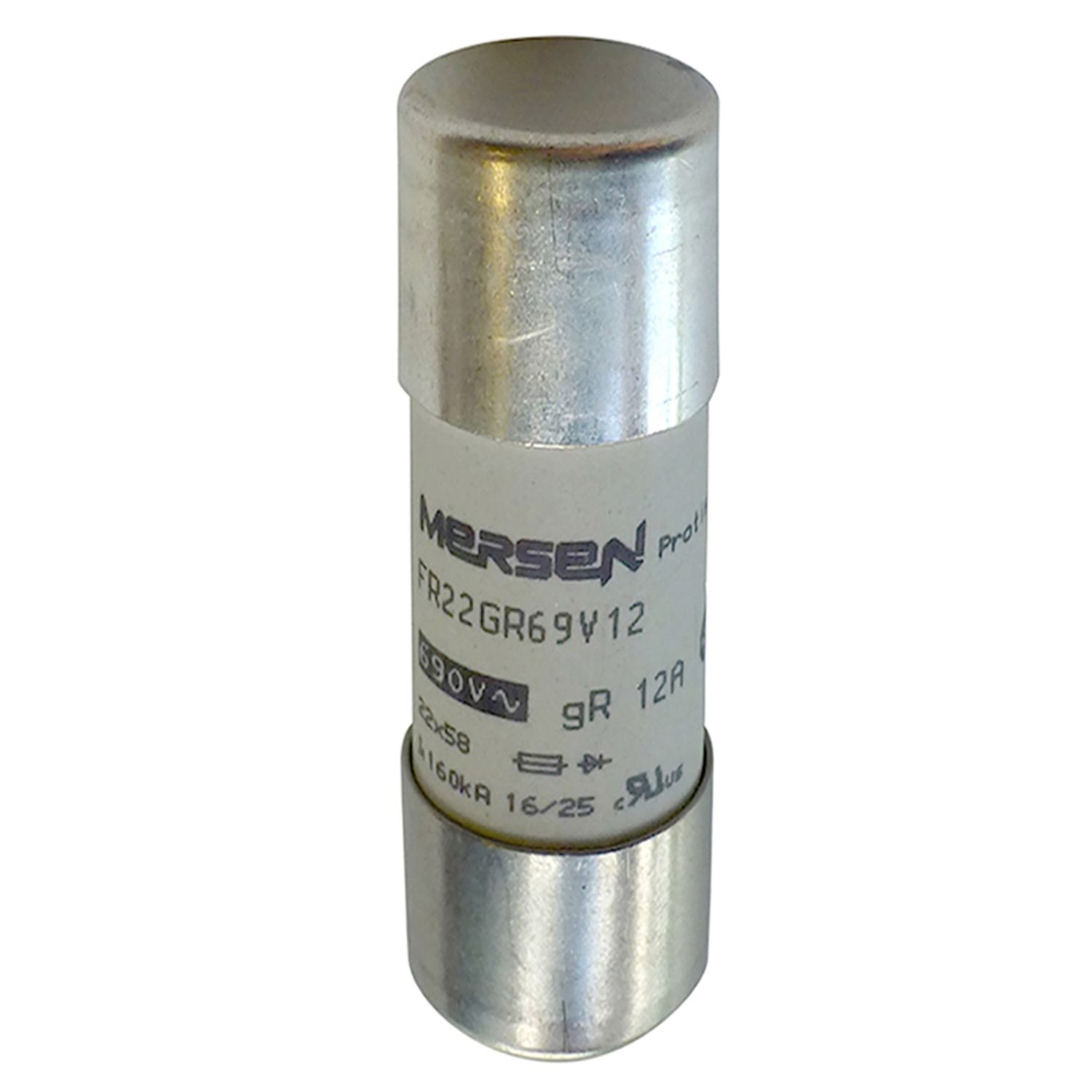 Picture of High speed fuse, 22X58, 100A, box of 10 fuses