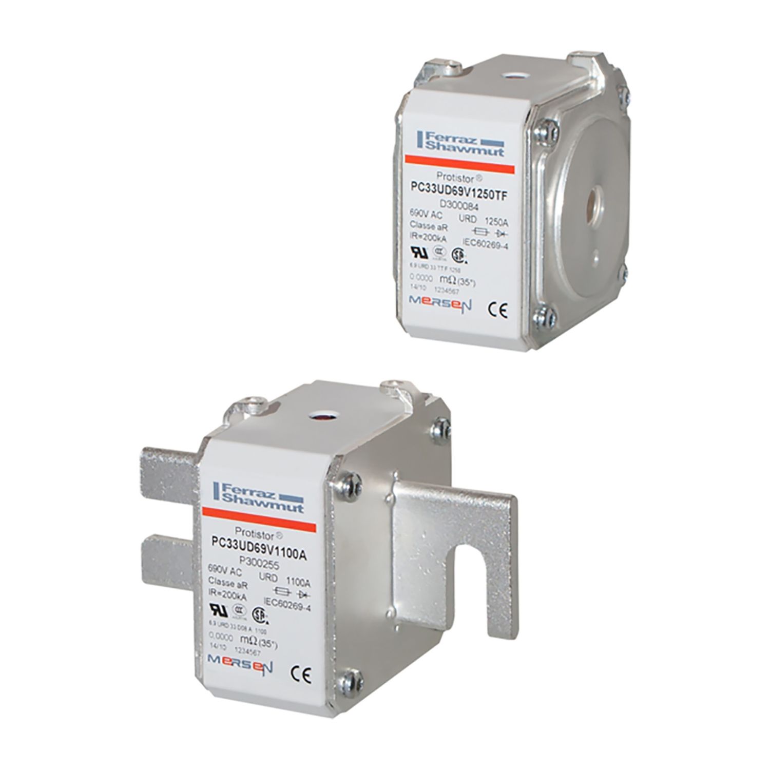 Picture of Fuse-link blades square 33 aR 690 V AC