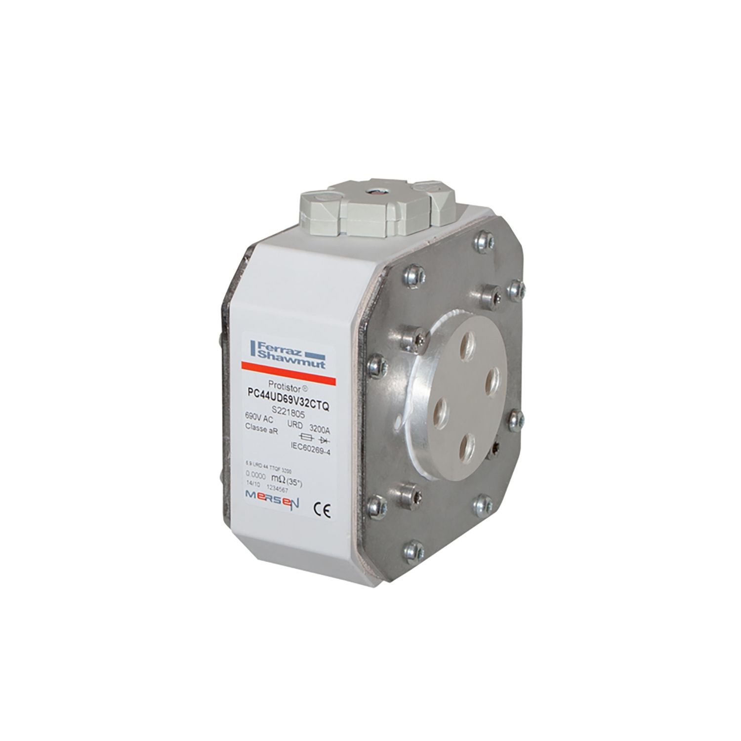 Picture of Fuse-link blades square 44 aR 750 V AC