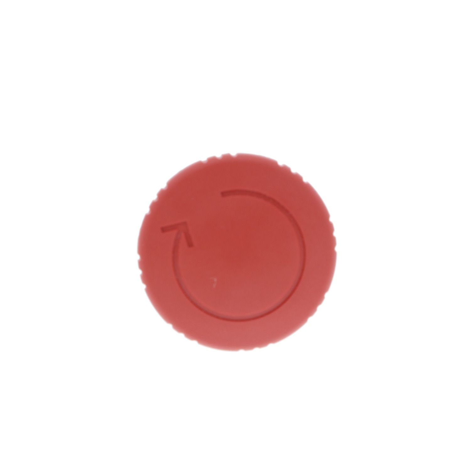 Picture of Monolithic emergency stop, Harmony XB7, plastic, red mushroom 40mm, 22mm, latching turn to release, 1NO+1NC