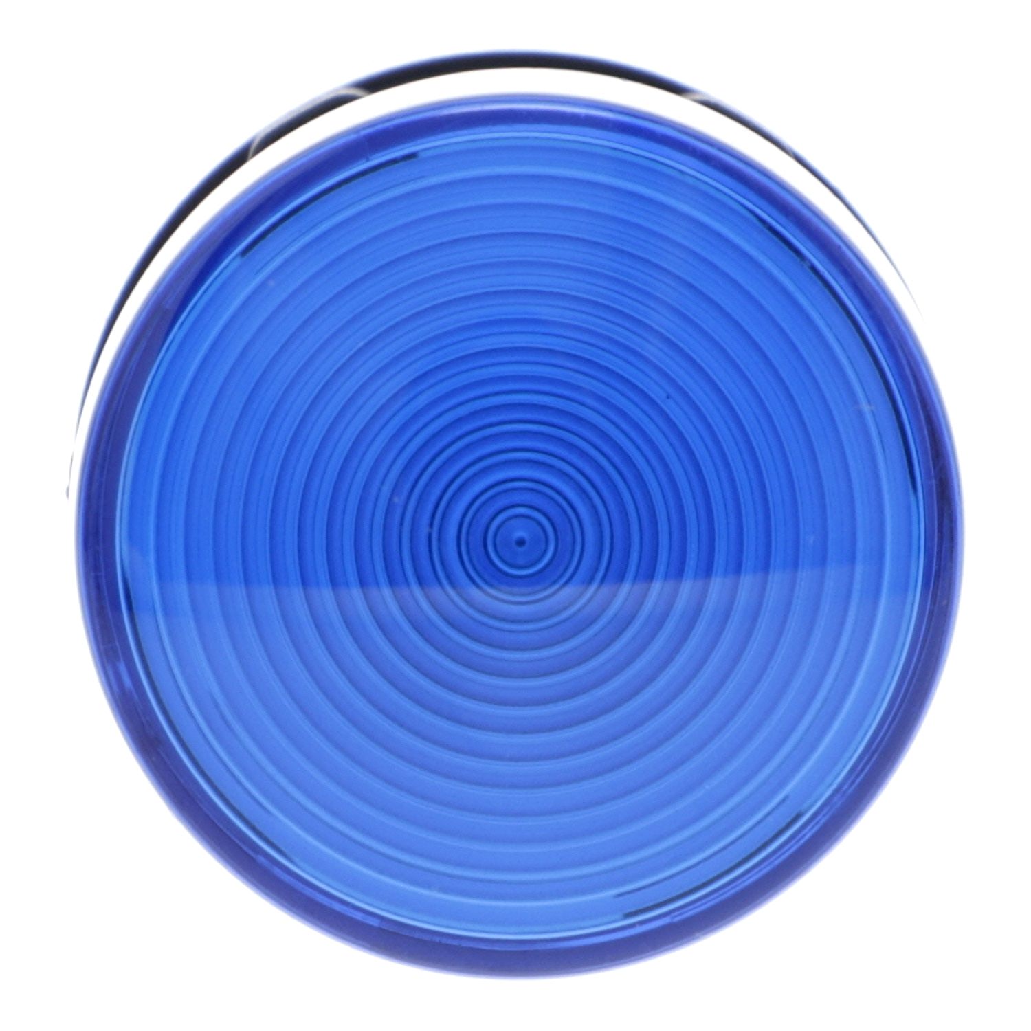 Picture of Monolithic pilot light, Harmony XB7, plastic, blue, 22mm, integral LED, 230...240V AC