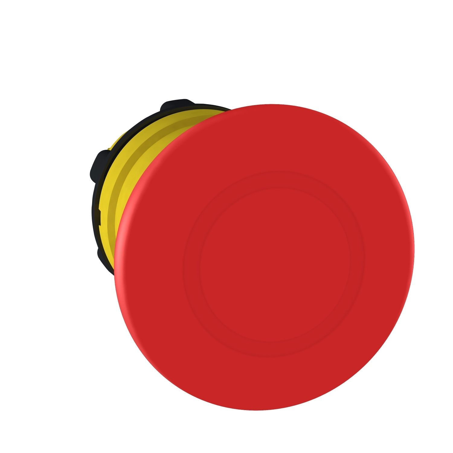 Picture of Emergency stop head, Harmony XB5, switching off, plastic, red, mushroom 40mm, 22mm, trigger latching push pull