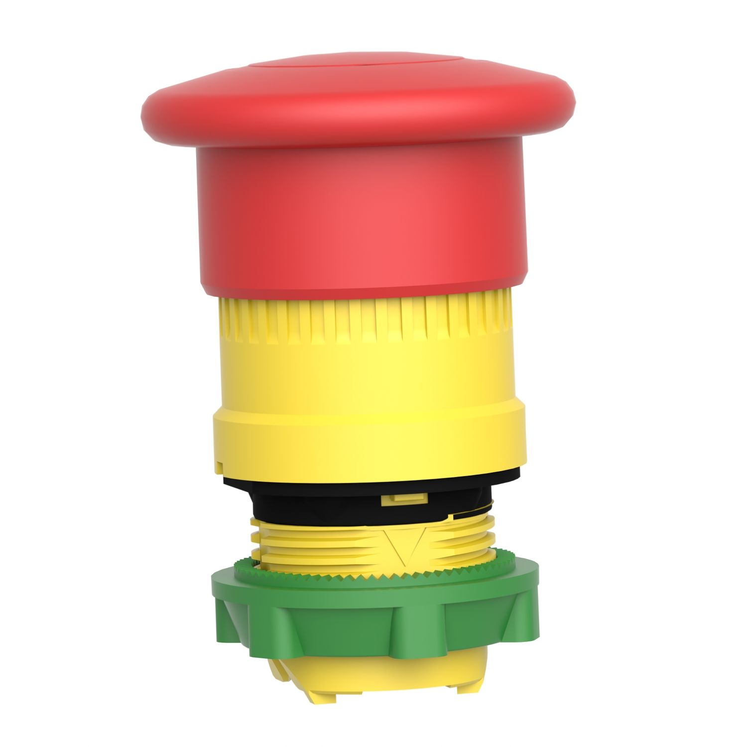 Picture of Emergency stop head, Harmony XB5, switching off, plastic, red, mushroom 40mm, 22mm, trigger latching push pull